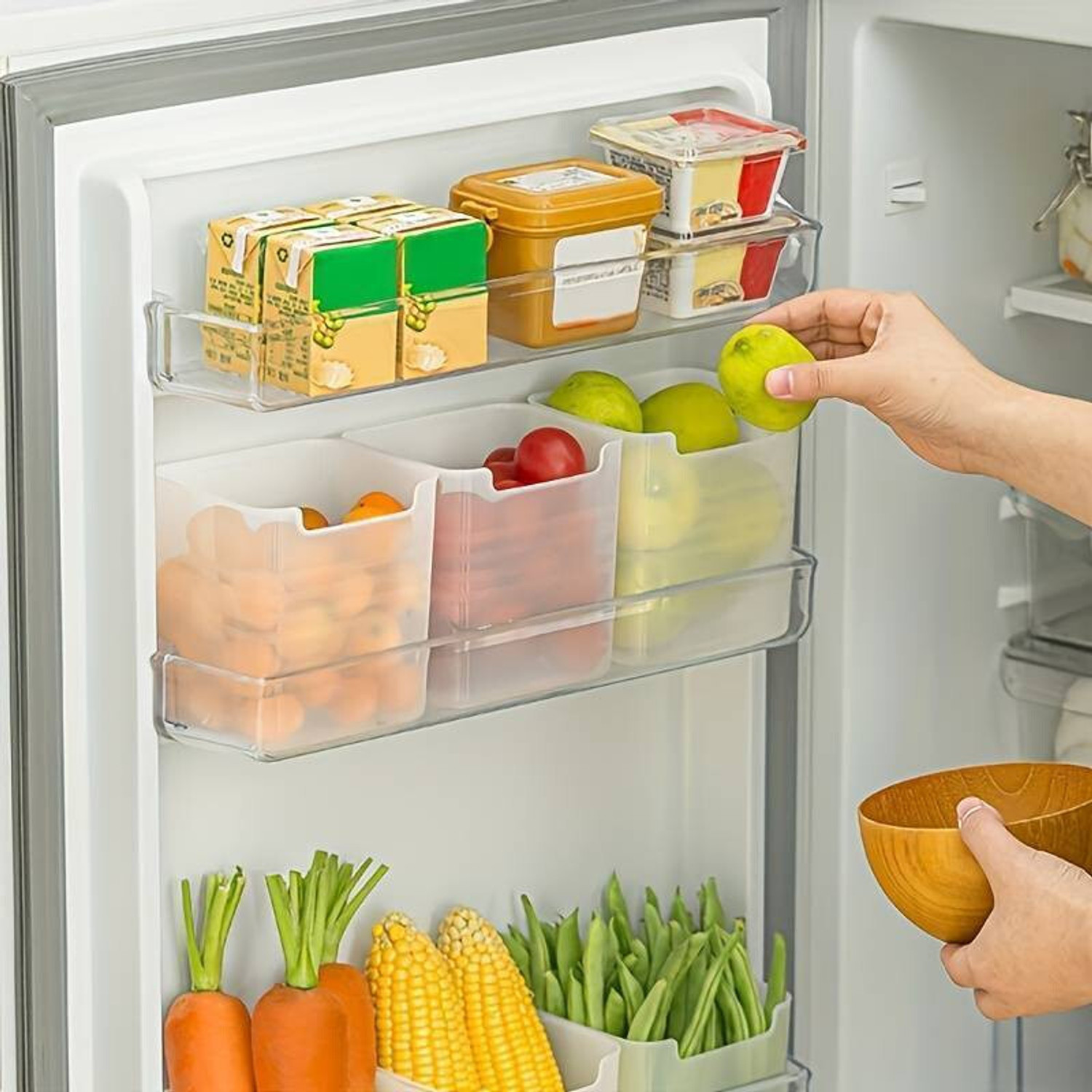 Image of MAGICSPOON Polypropylene Fridge Container - 1000 ml