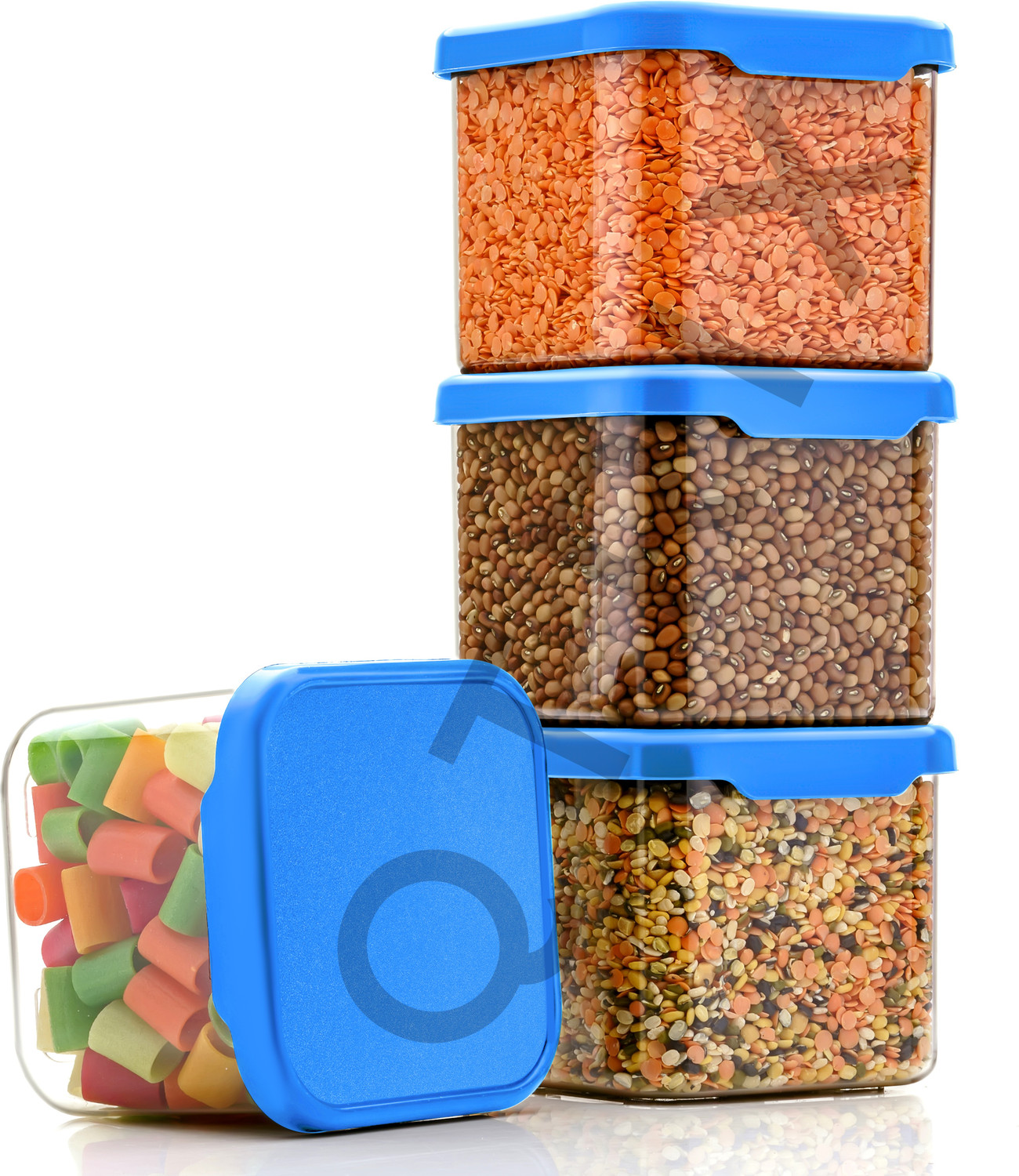 Image of Qtrix Plastic Grocery Container - 500 ml