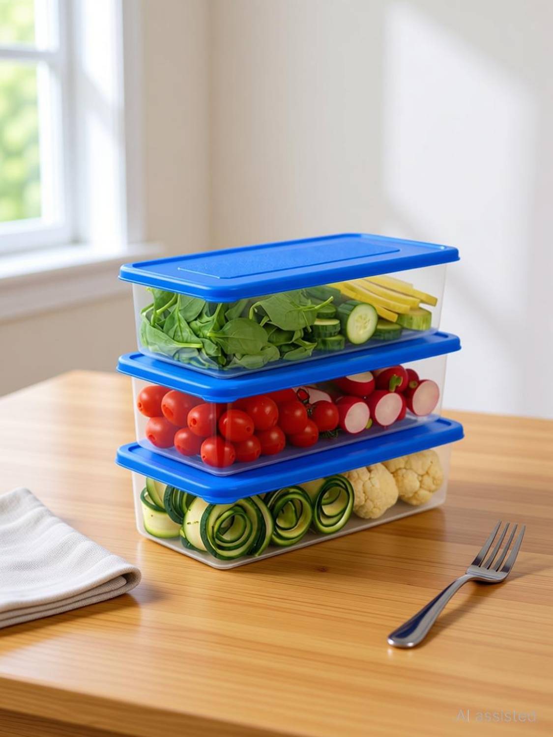 Bimex Plastic Fridge Container - 1100 ml