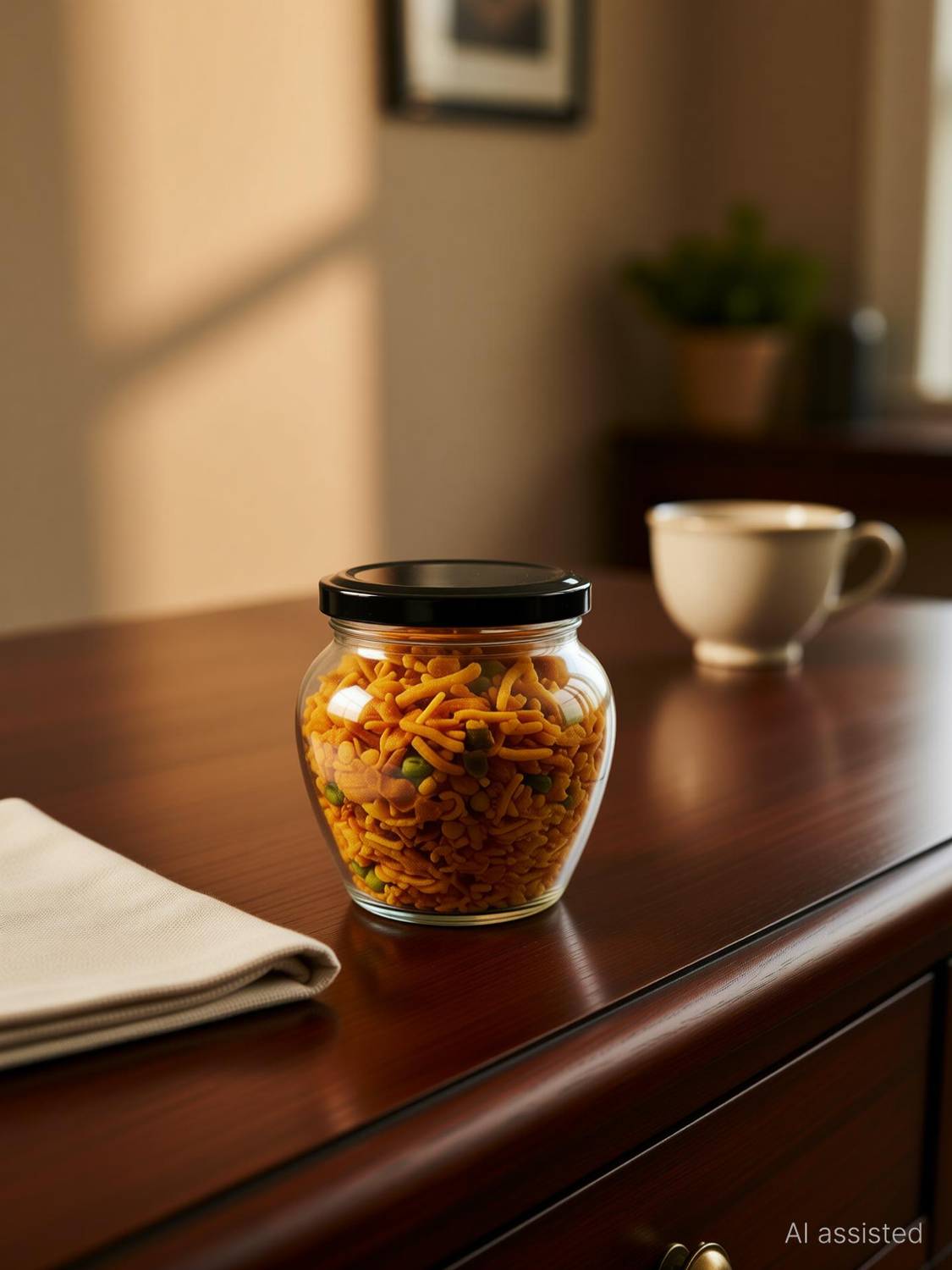 Avora Glass Grocery Container - 350 ml