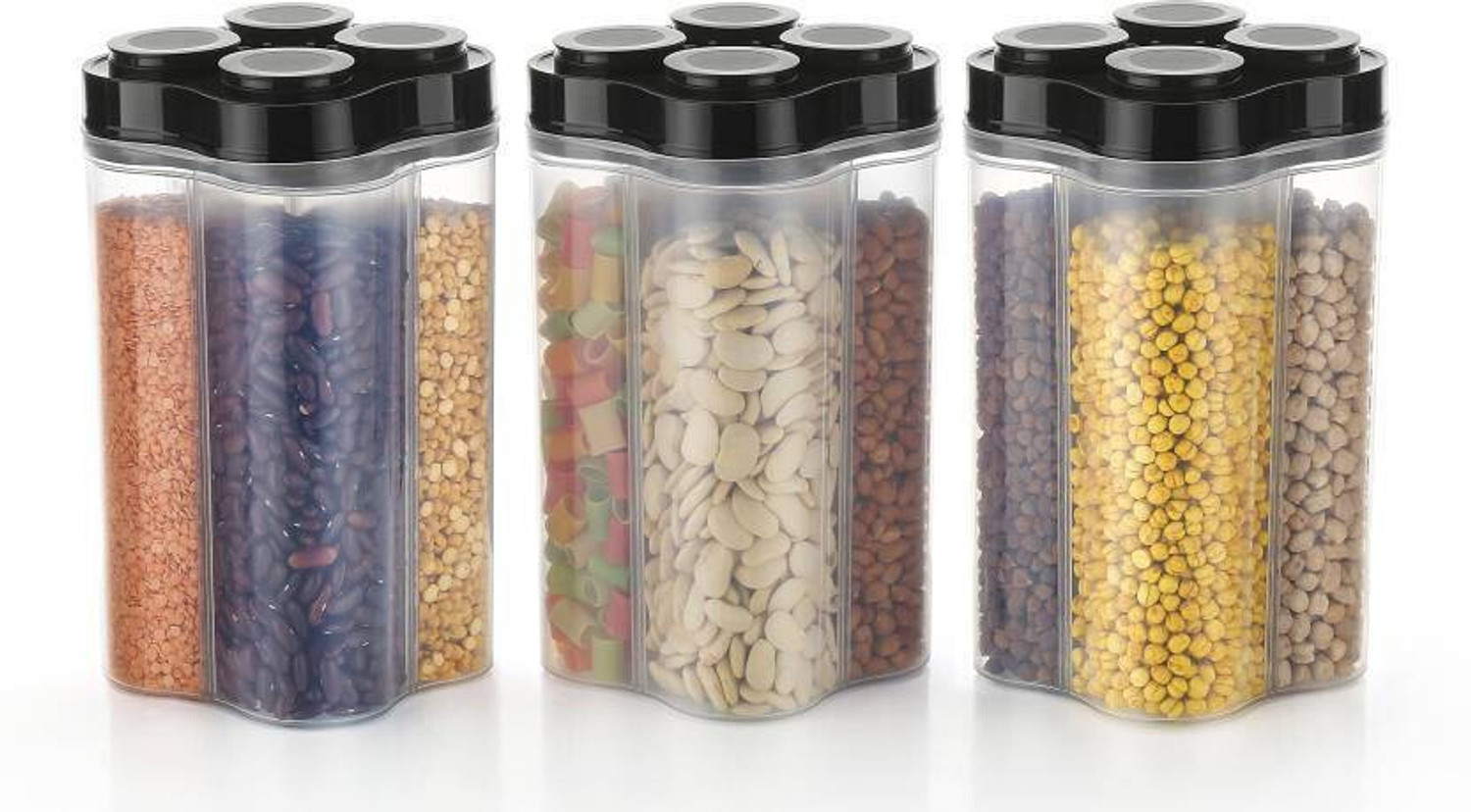 Image of SCIVER Plastic Grocery Container - 2400 ml