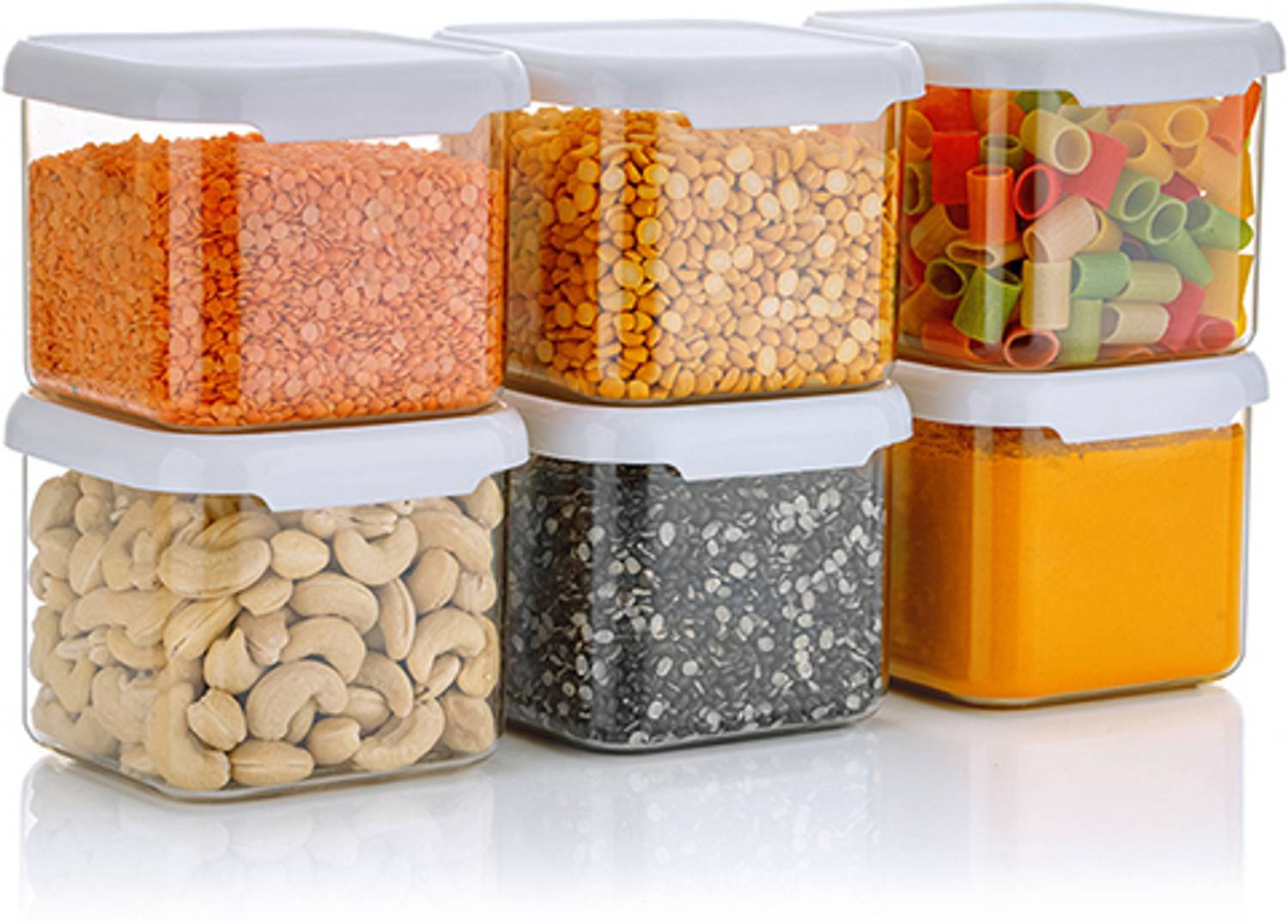 CENTUREUM Plastic Grocery Container - 500 ml