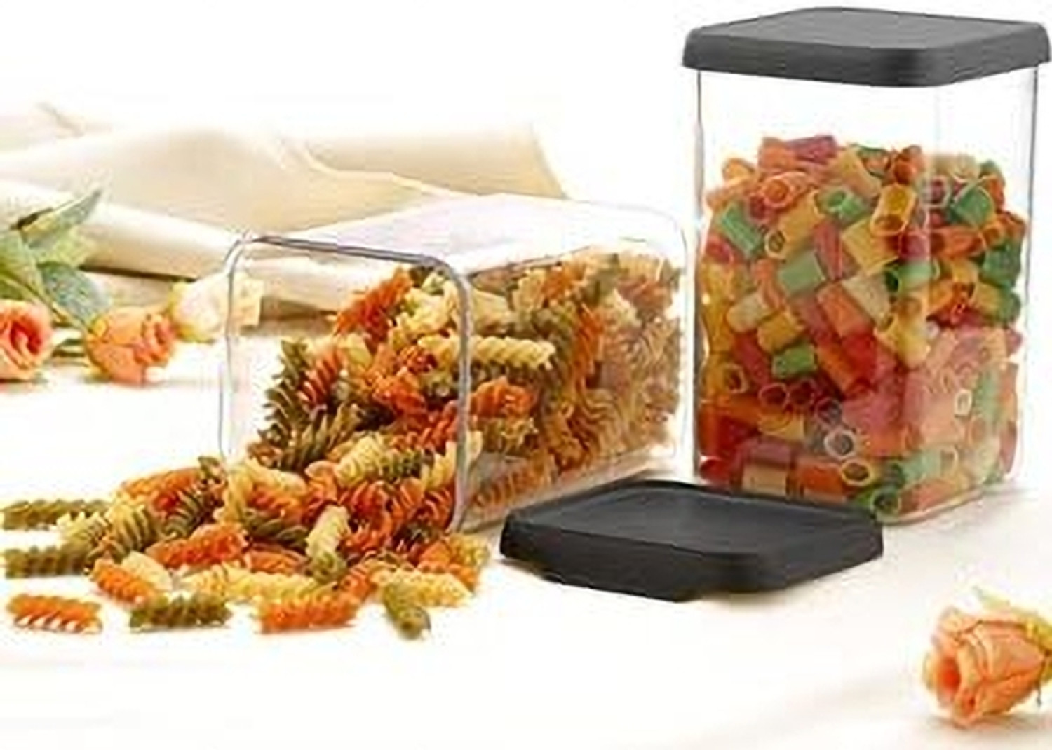 Image of DEW MAT Plastic Grocery Container - 1200 ml