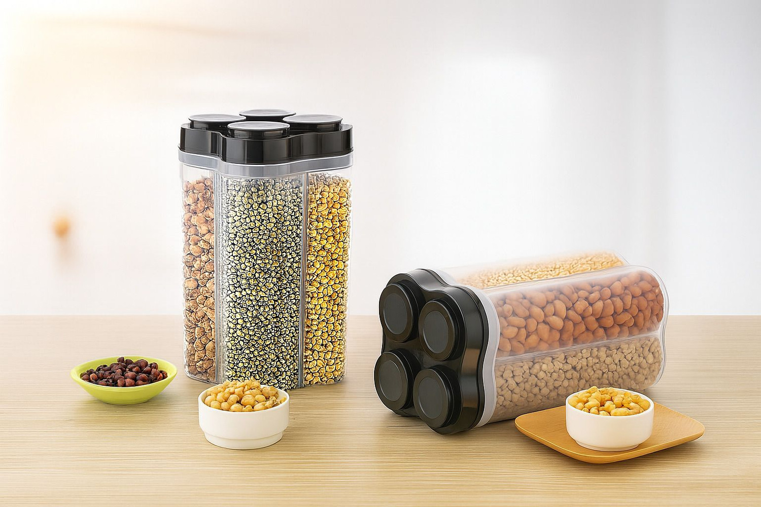 Image of Kitchenest Plastic Grocery Container - 2500 ml