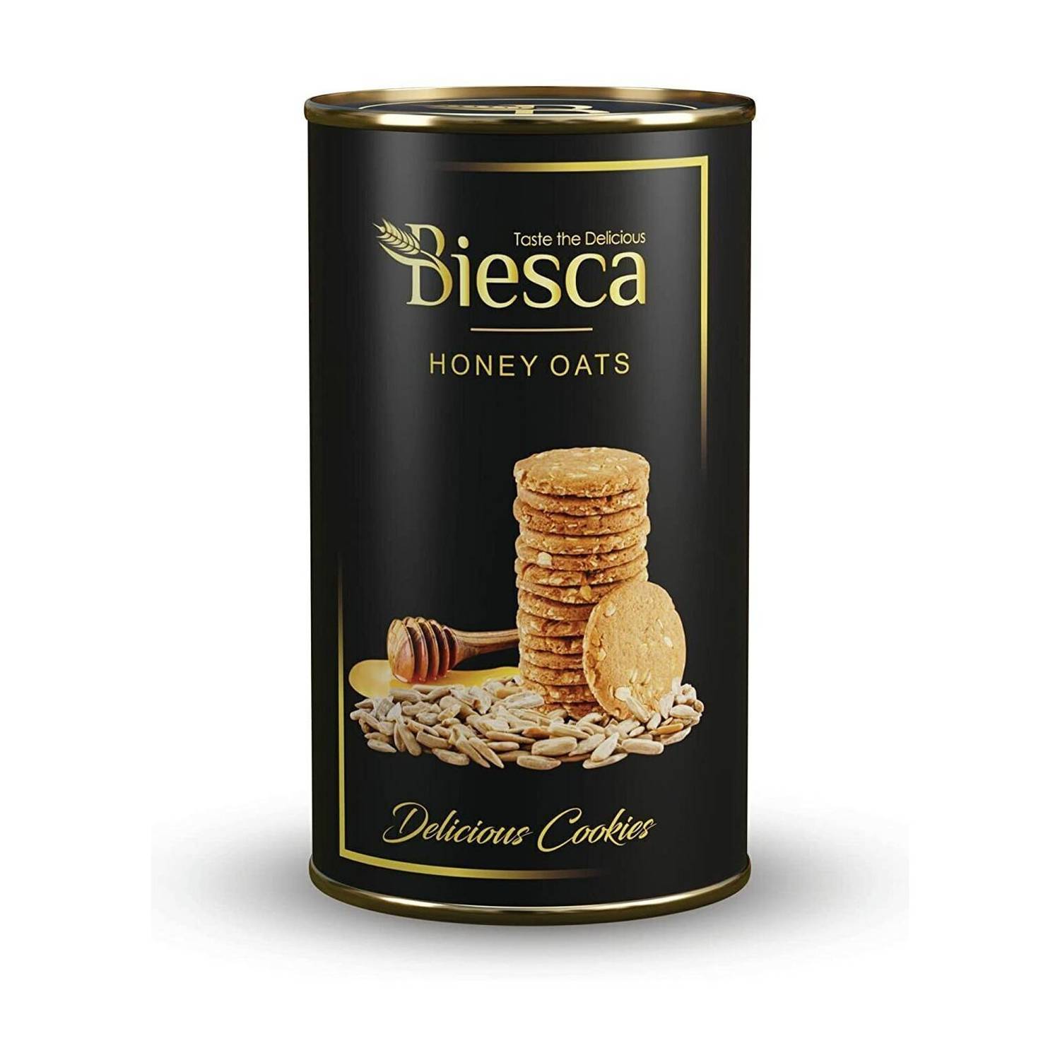Biesca Natural Honey Oats Cookies , Premium Handmade Biscuit Cookies