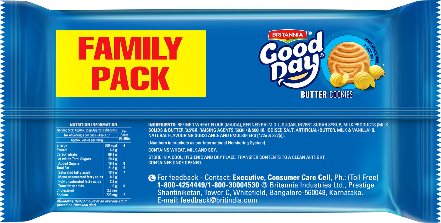 Image of BRITANNIA Good Day Butter Cookies