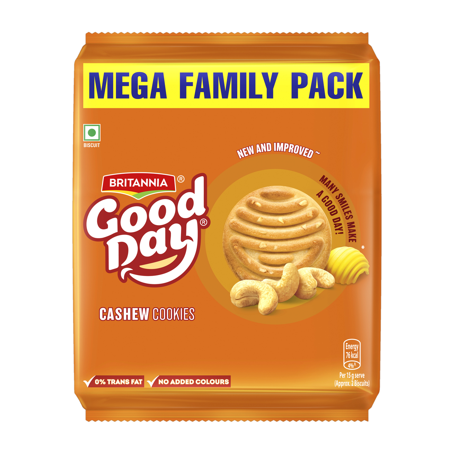 Image of BRITANNIA Good Day Cashew Cookies