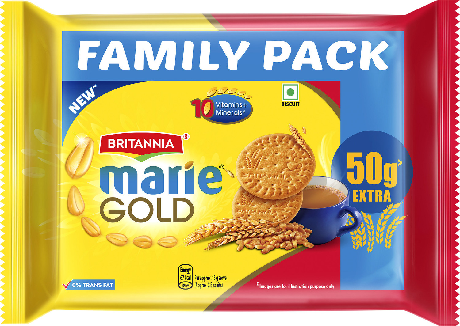Image of BRITANNIA Gold Marie Biscuit