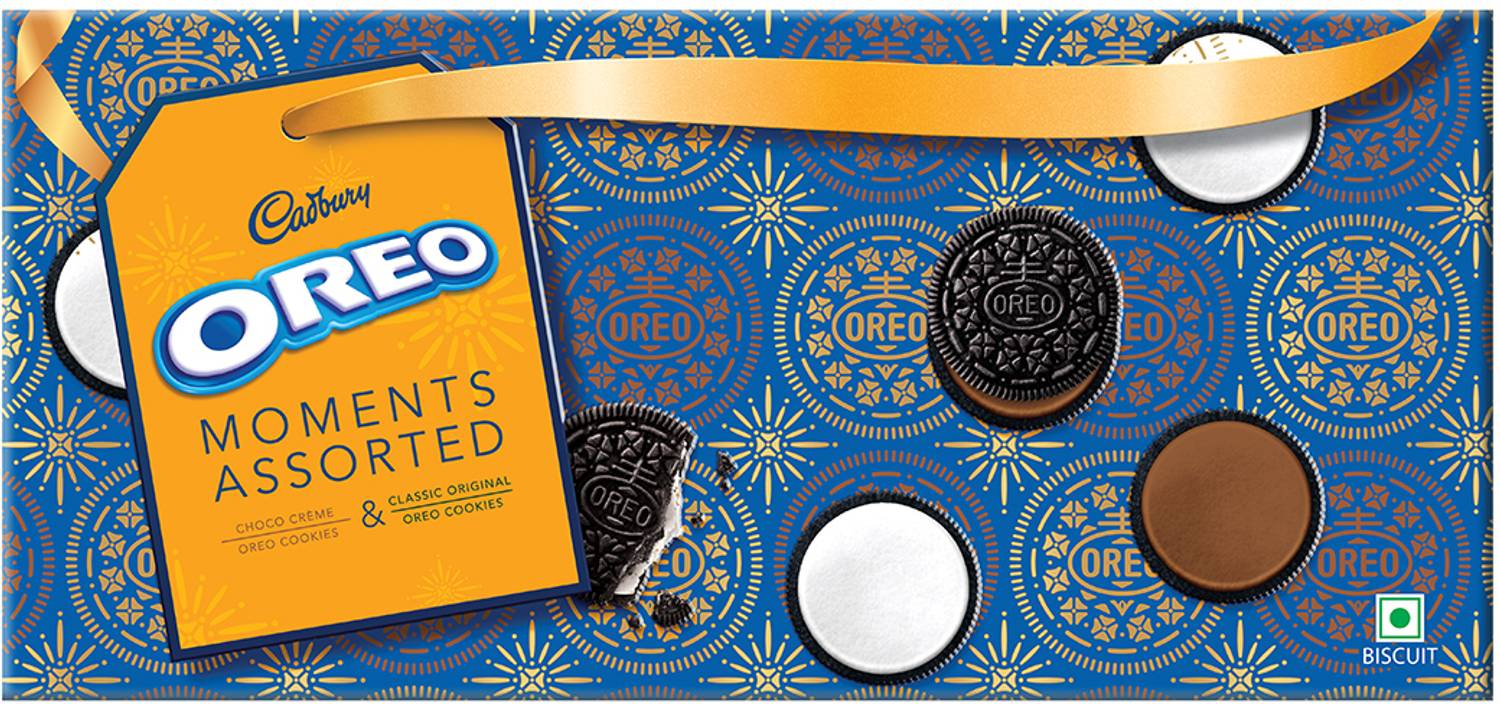Cadbury Oreo Moments Gift pack Cream Sandwich Biscuit