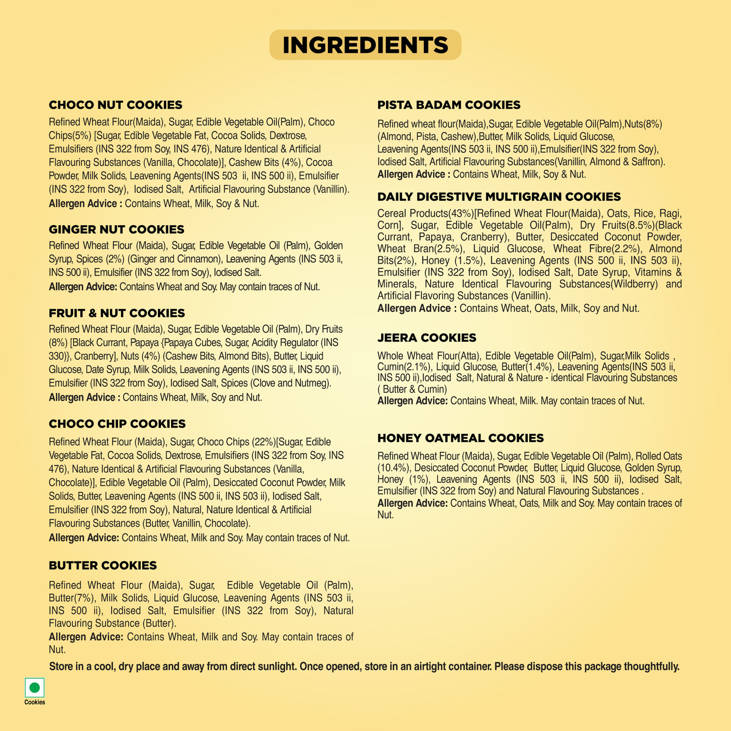 Image of UNIBIC Assorted Cookies