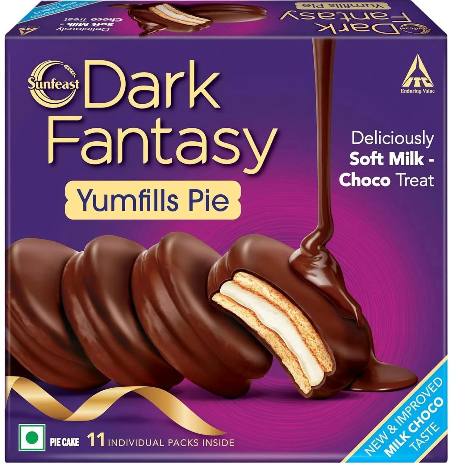 Image of Sunfeast DARK FANTASY YUMMYPIE FILLS Cookies