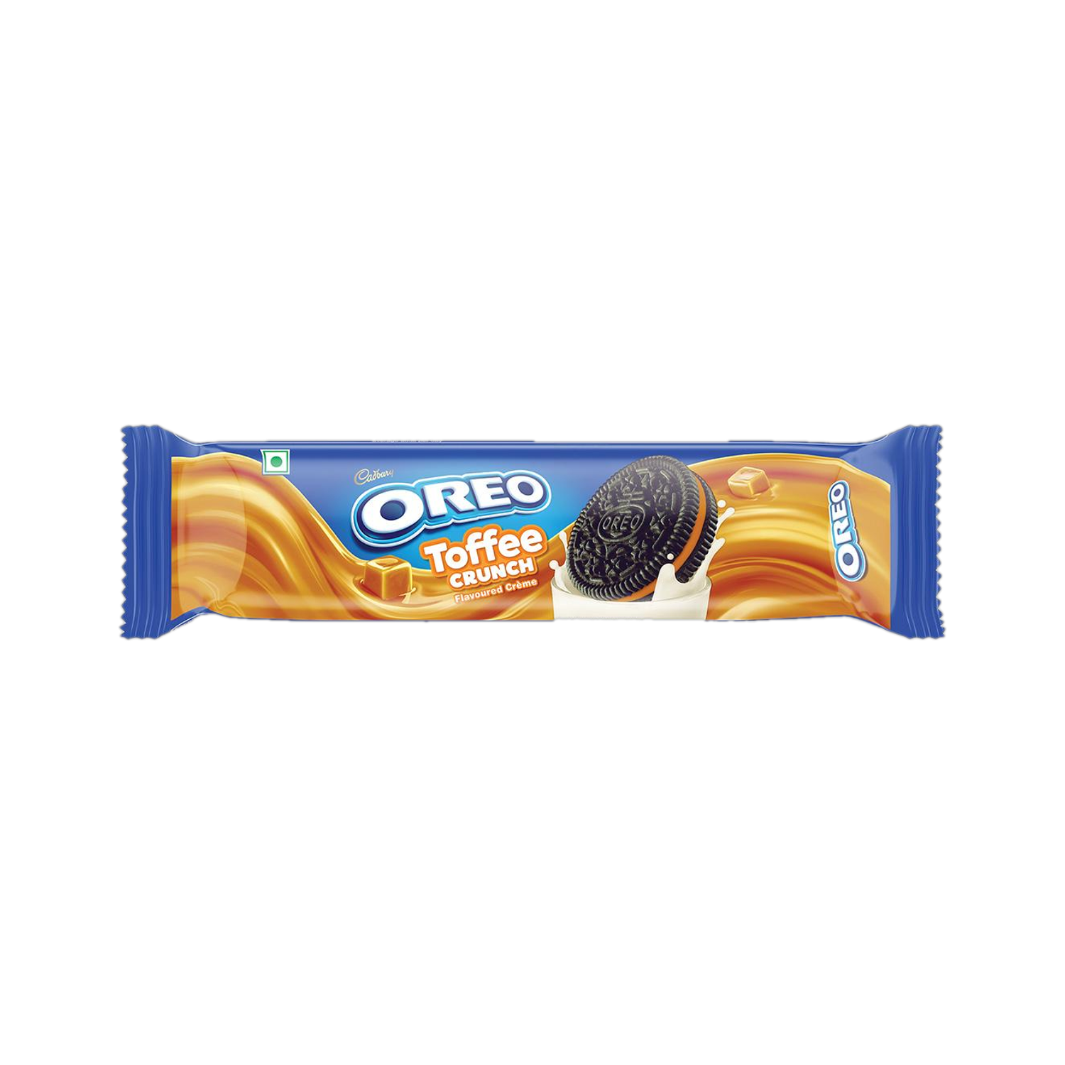 Cadbury Oreo Toffee Crunch Flavour Creme Sandwich Biscuit Cream Filled Biscuit