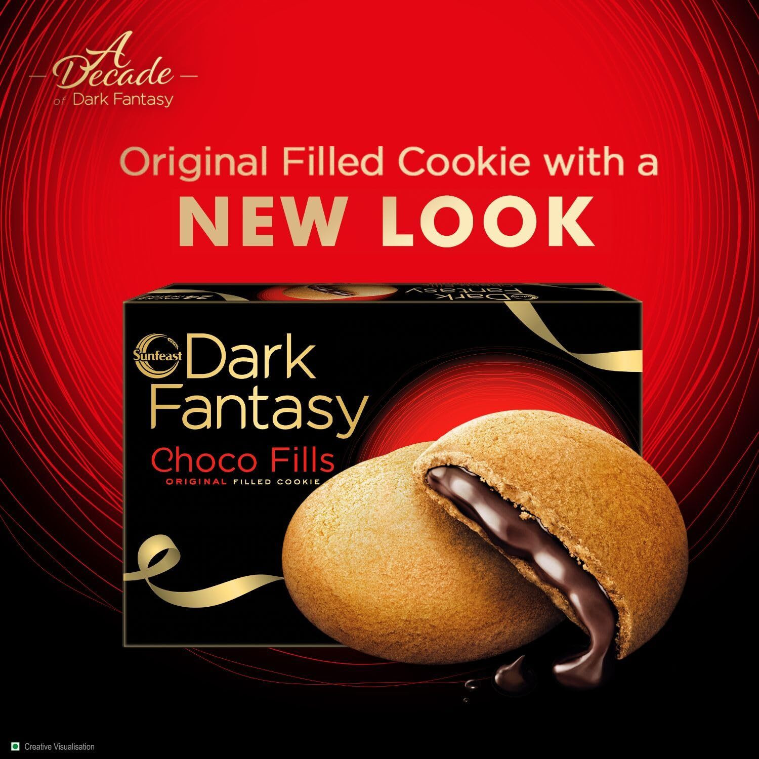 Image of Sunfeast Dark fantasy choco fills cookies Cookies