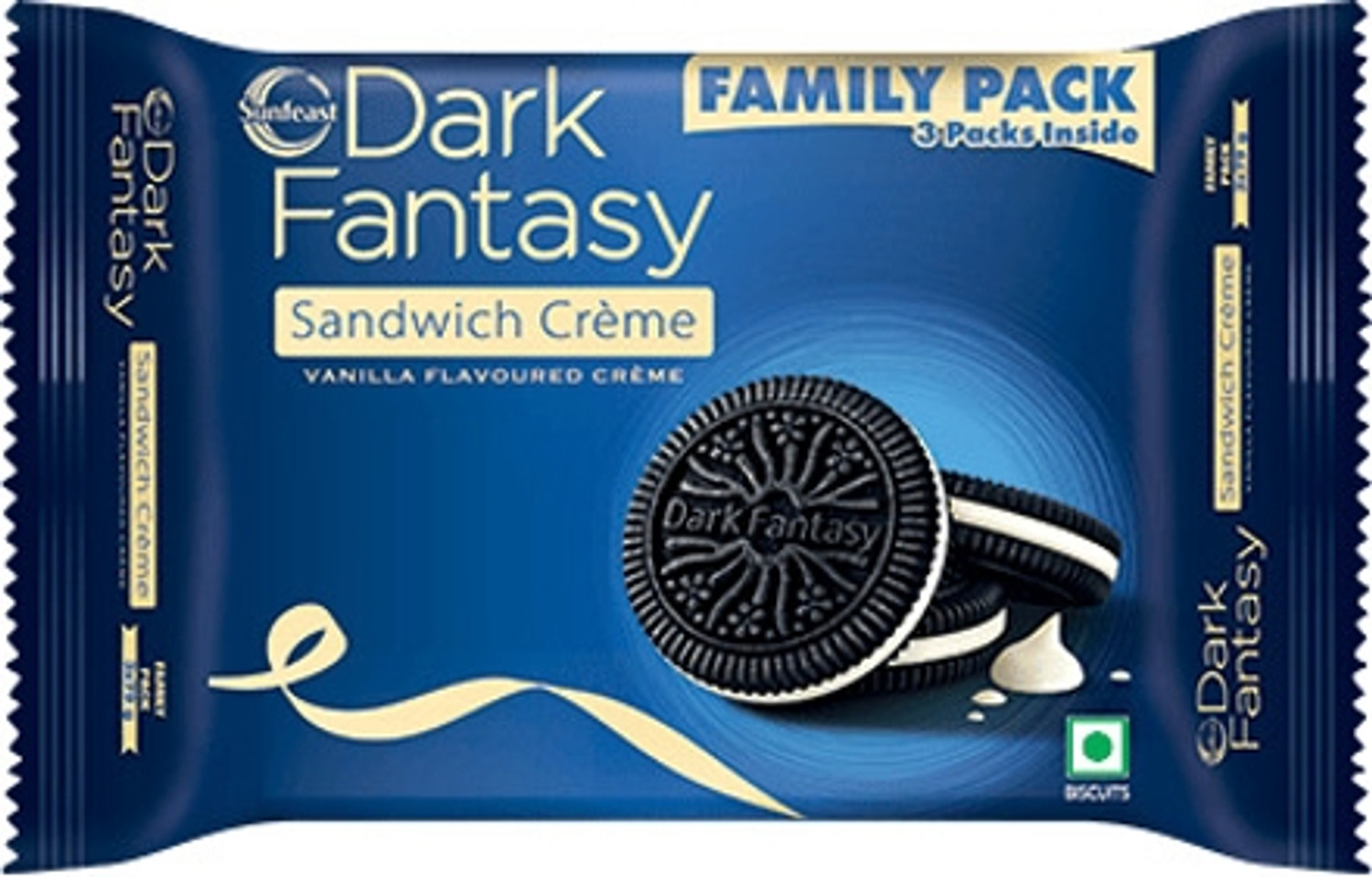 Image of Sunfeast Dark Fantasy with Smooth Vanilla Cream Filled Biscuit