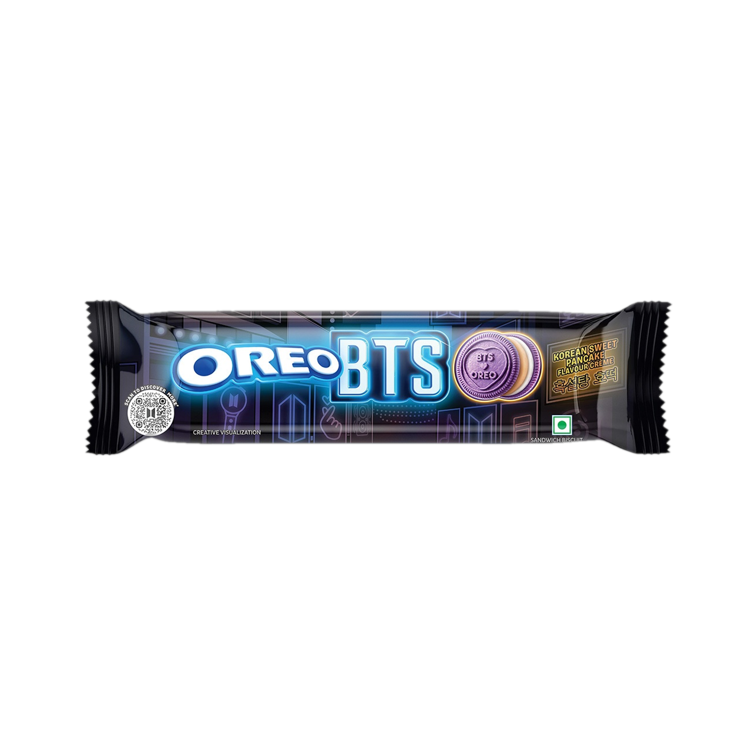Image of OREO BTS Korean Sweet Pancake Flavour Creme Biscuit Cookies
