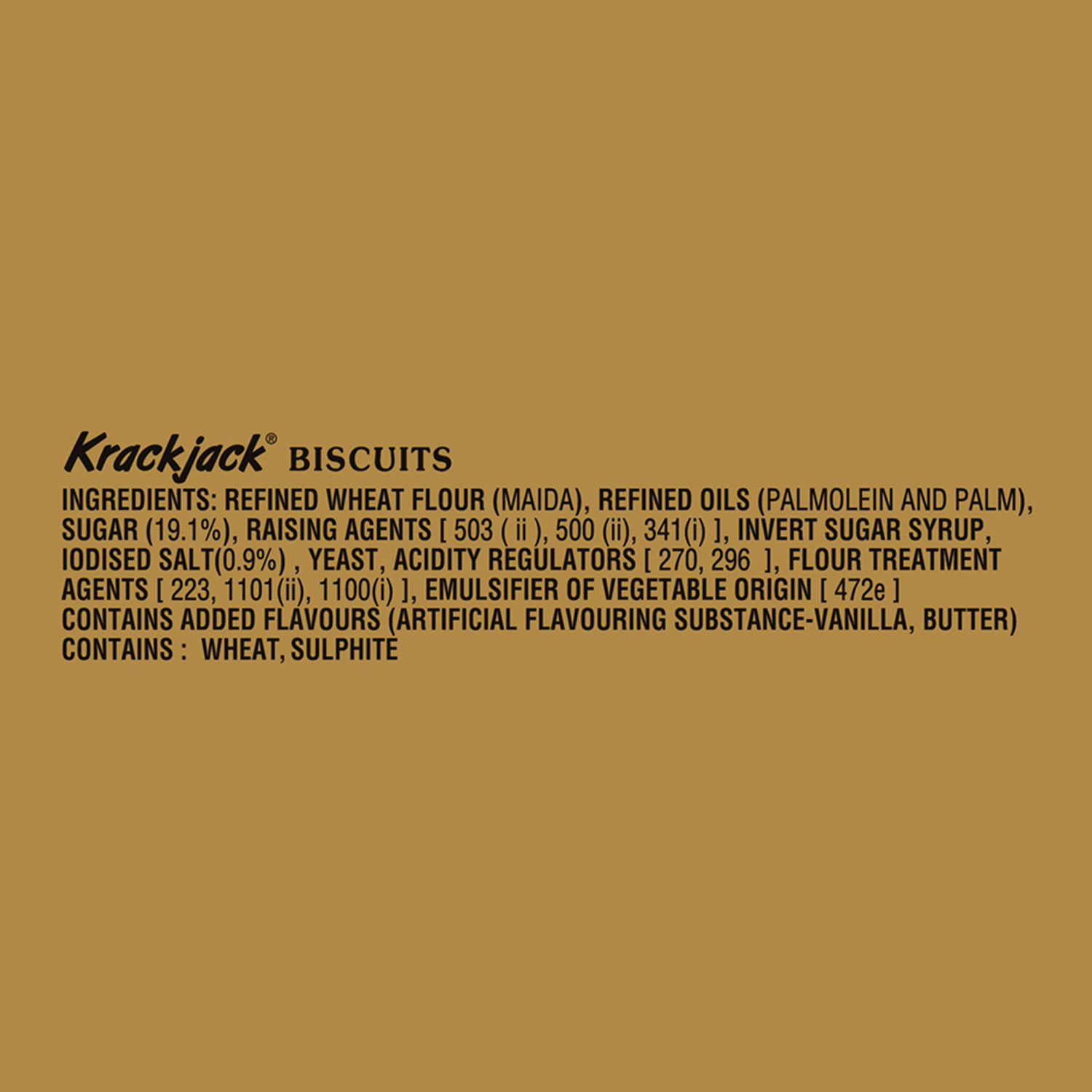 Image of PARLE Krack Jack Crackers Sweet & Salty Biscuit