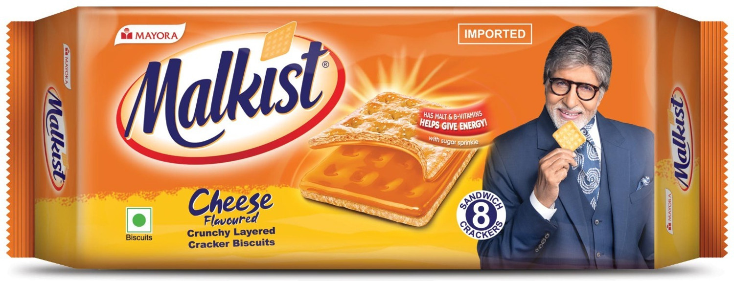 Image of Malkist Cheese Cream Cracker Biscuit