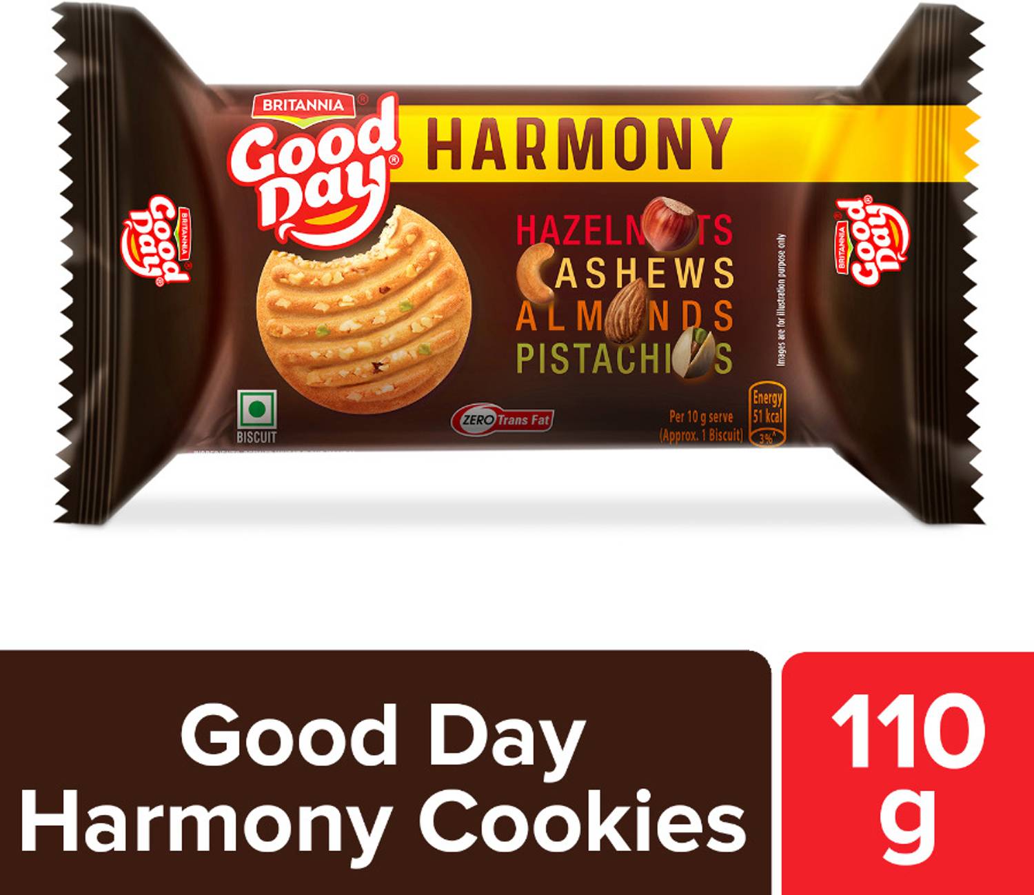 BRITANNIA Good Day Harmony Biscuit Cookies