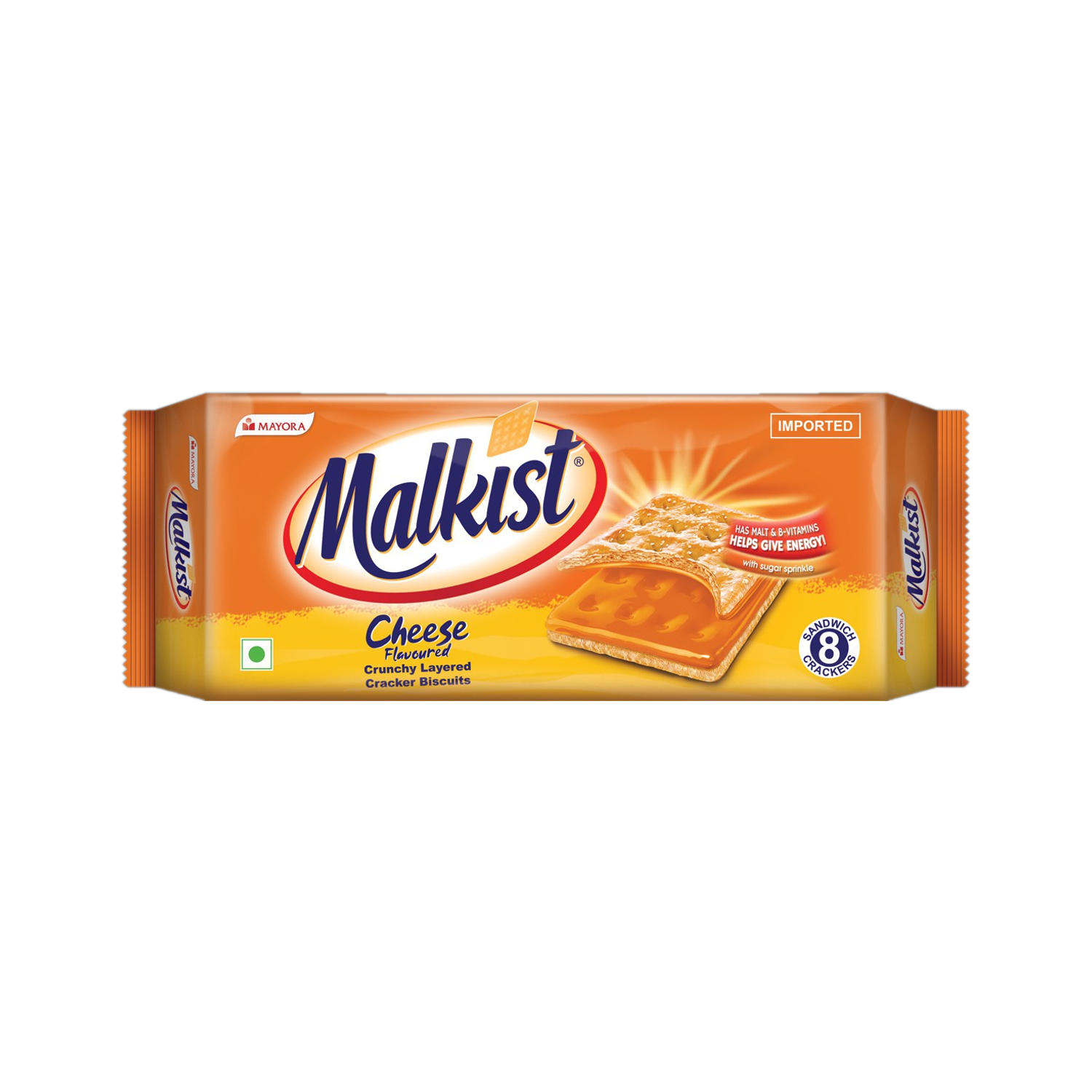 Image of Malkist Cheese Cream Cracker Biscuit