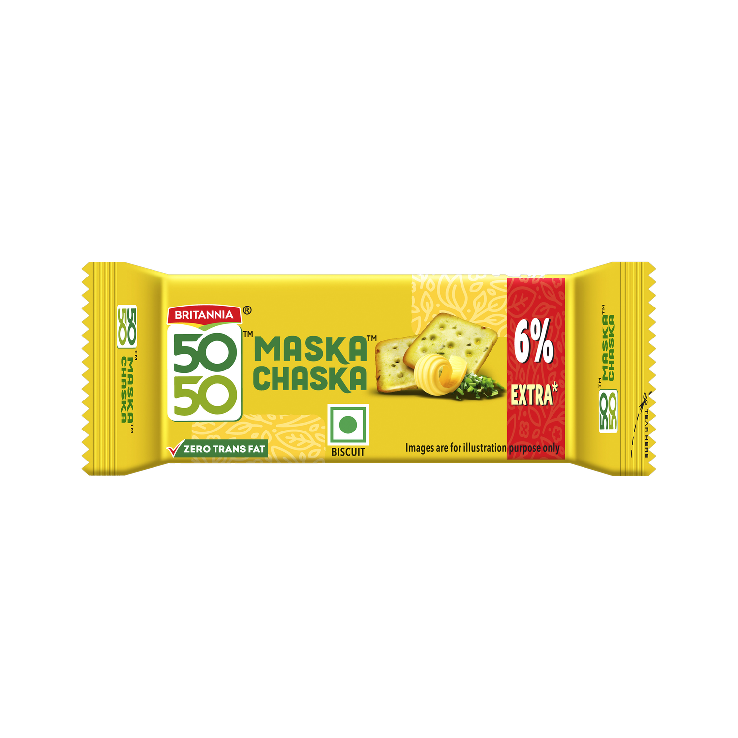 BRITANNIA 50-50 Maska Chaska Salted Biscuit