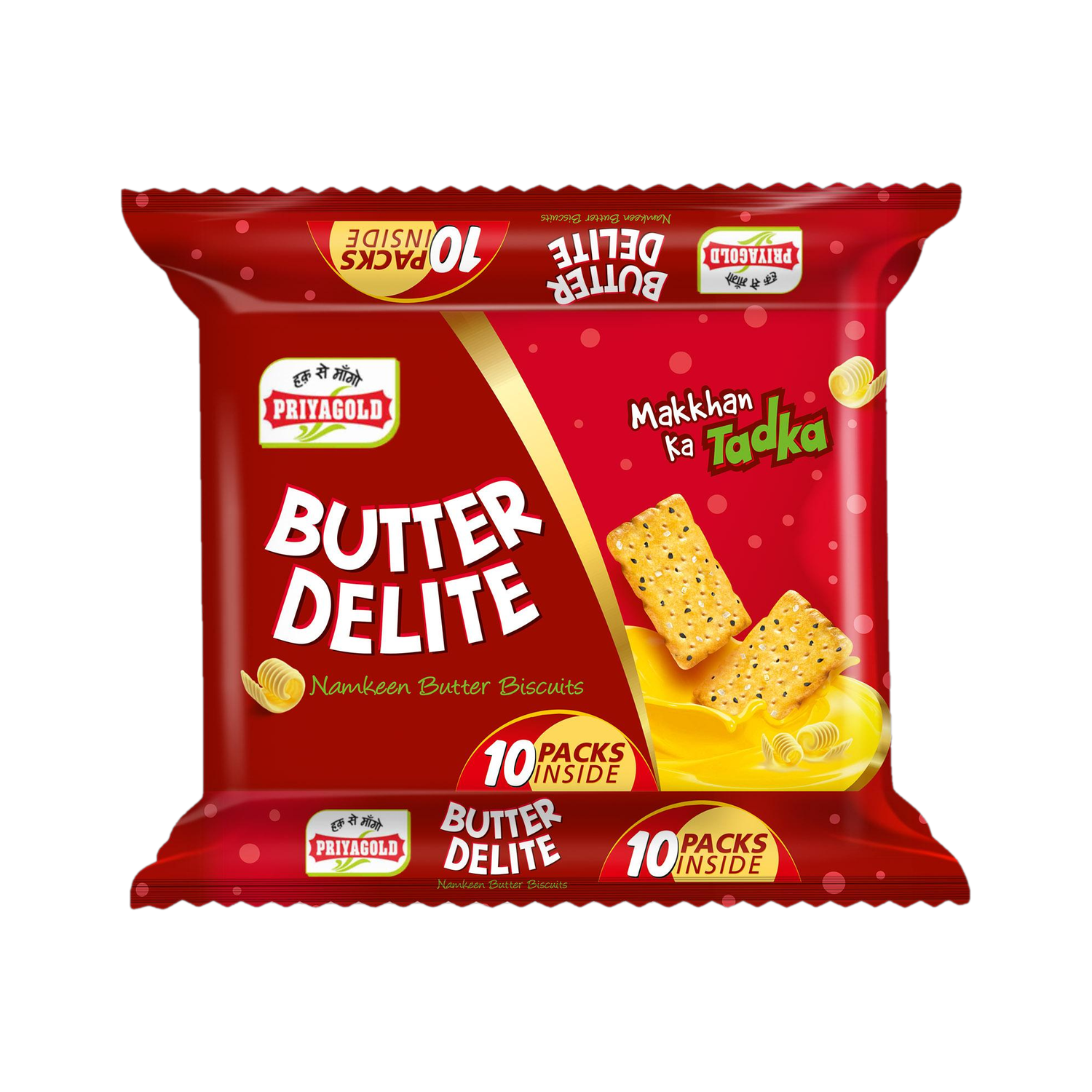 Image of Priyagold Butter Delite Namkeen Biscuits Sweet & Salty Biscuit