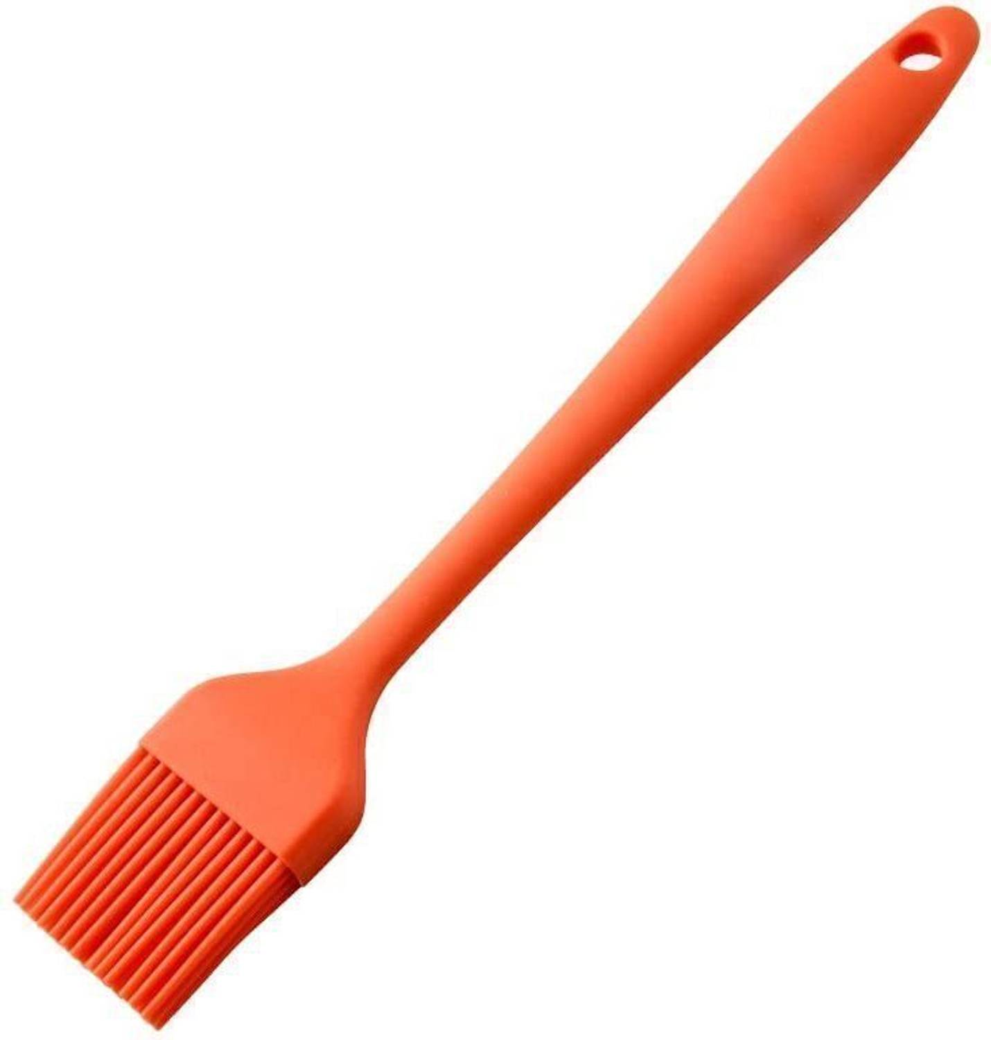 BARETAIL Full Body Silicon Brush 1 pc Multi Colour Silicon Flat Pastry Brush