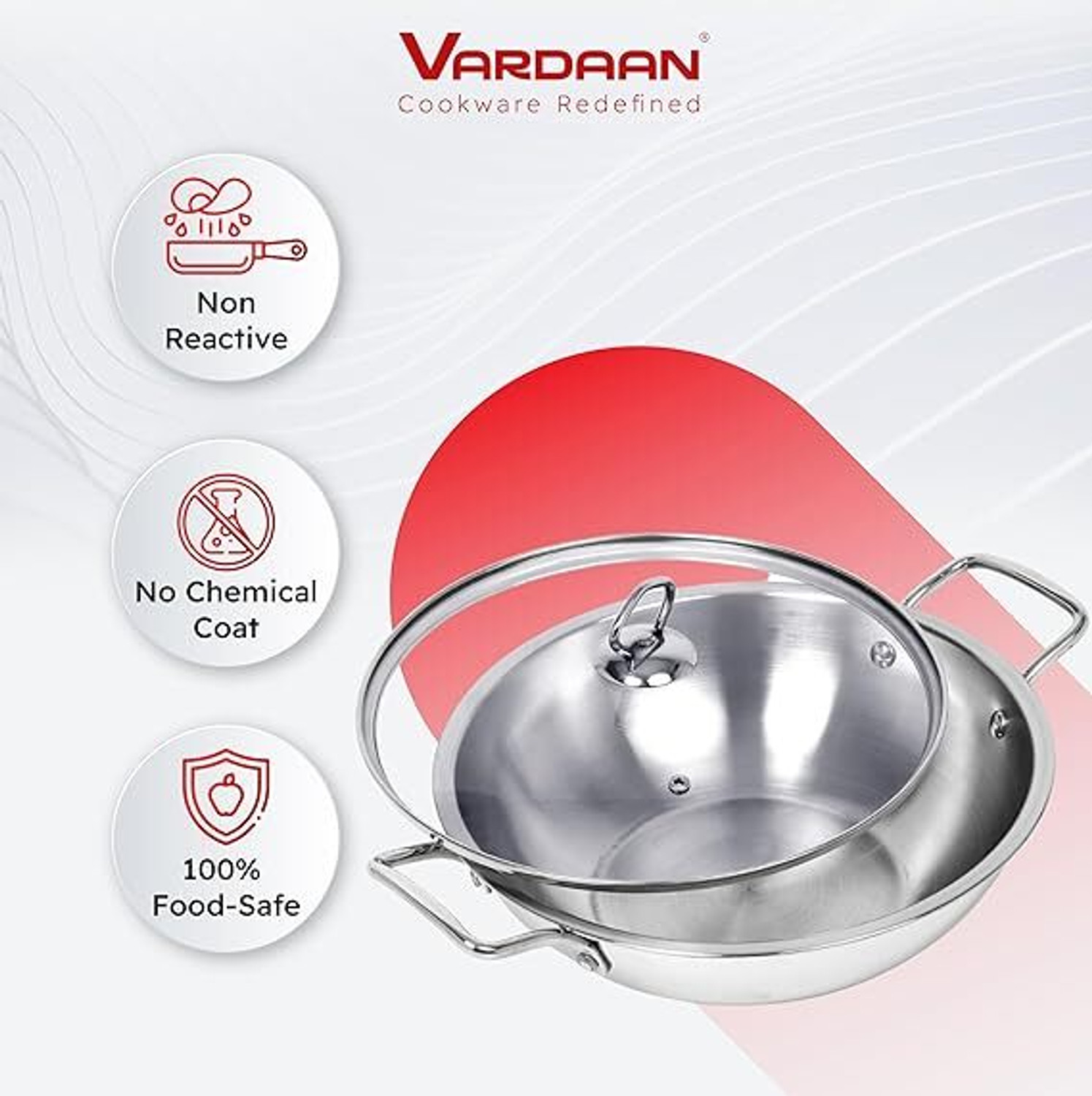 Image of Vardaan Non-Stick Coated Cookware Set