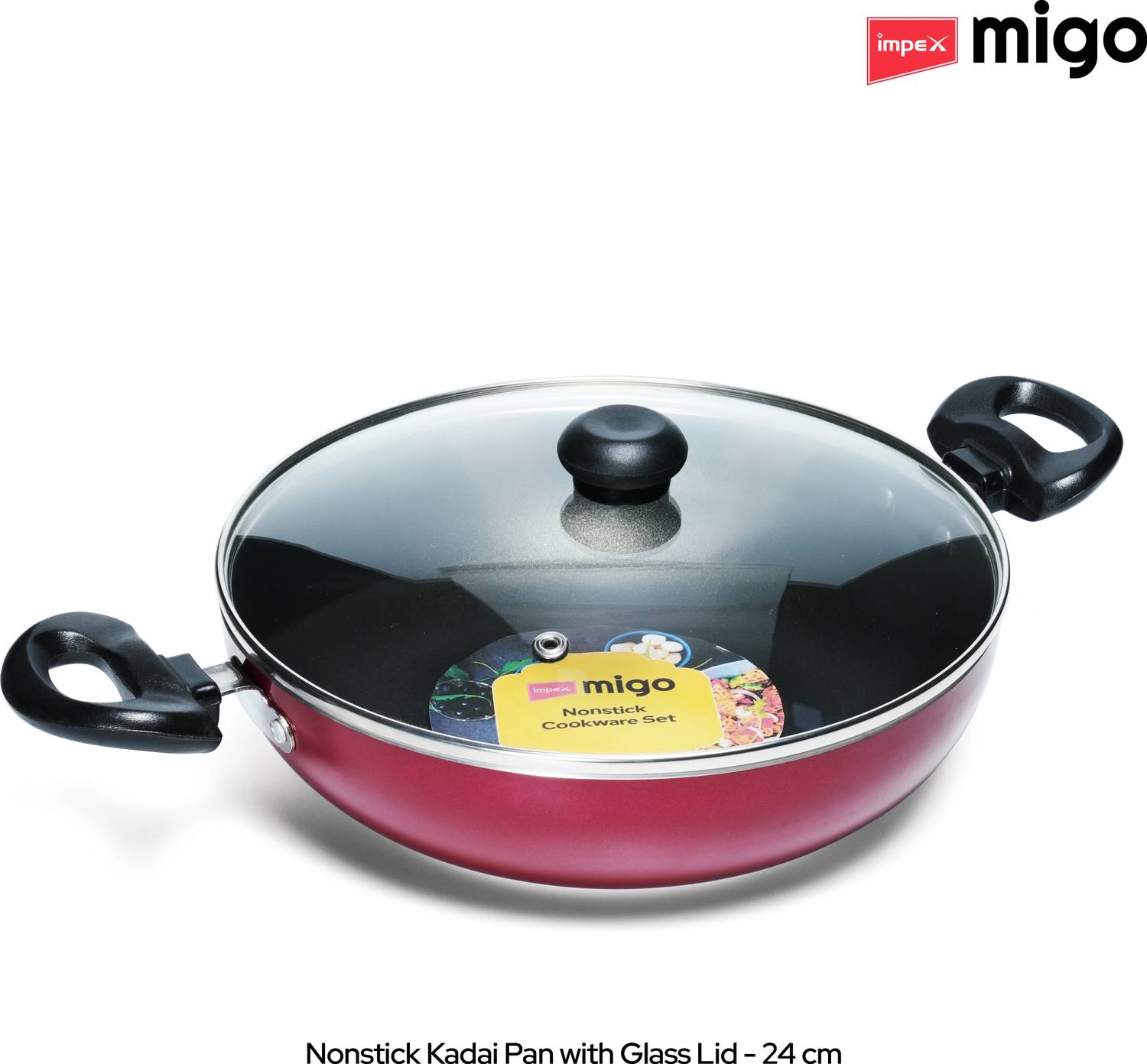 IMPEX FKT SET MAROON (M) Non-Stick Cookware Set - Image 5