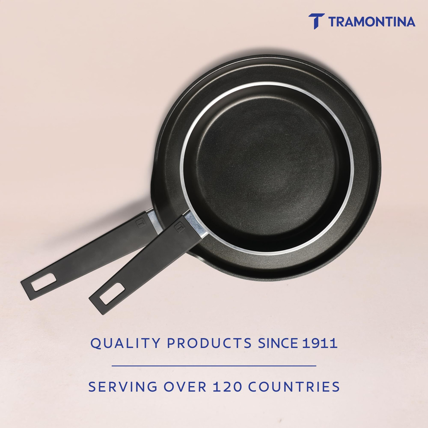 Image of Tramontina Induction Bottom Non-Stick Coated Cookware Set