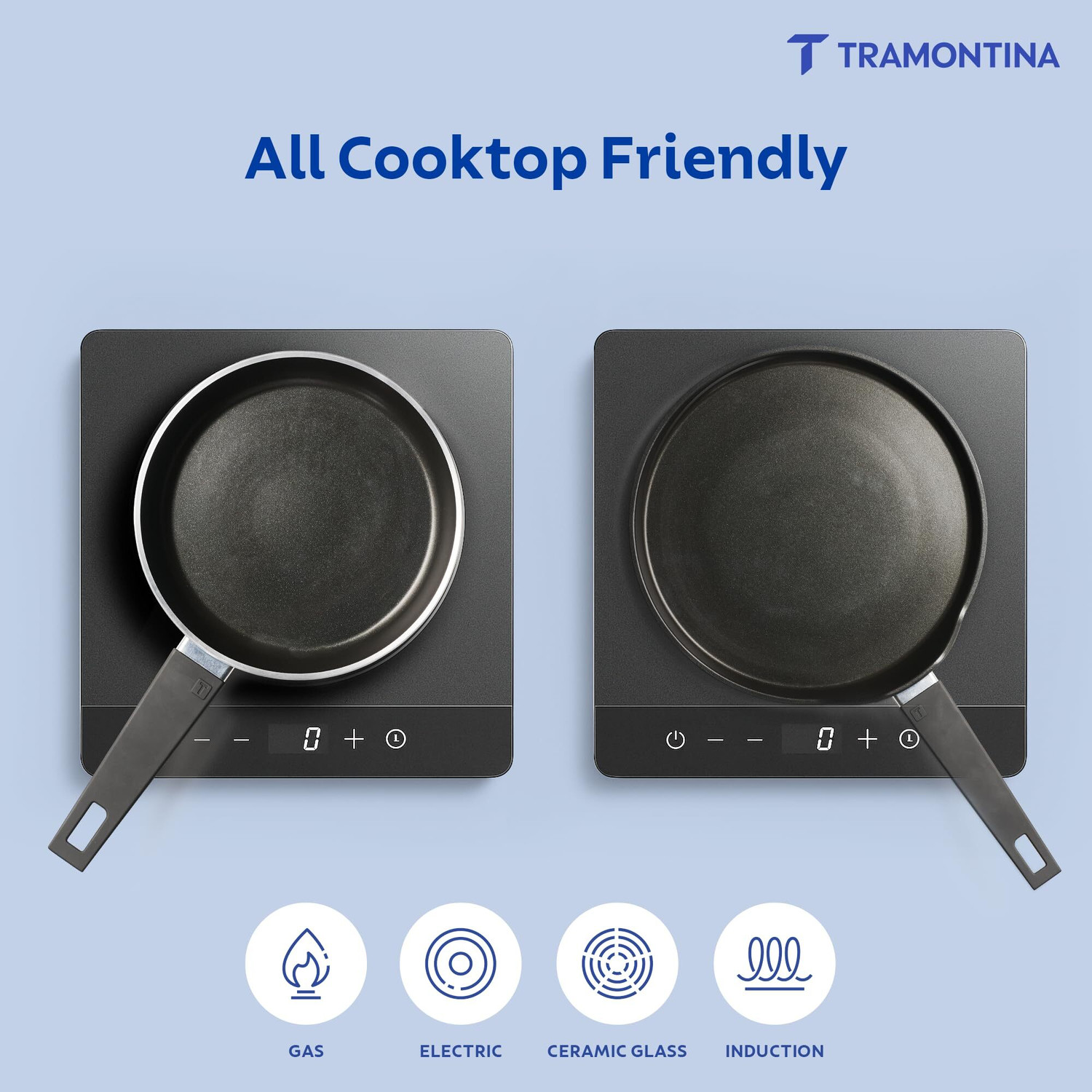 Image of Tramontina Induction Bottom Non-Stick Coated Cookware Set