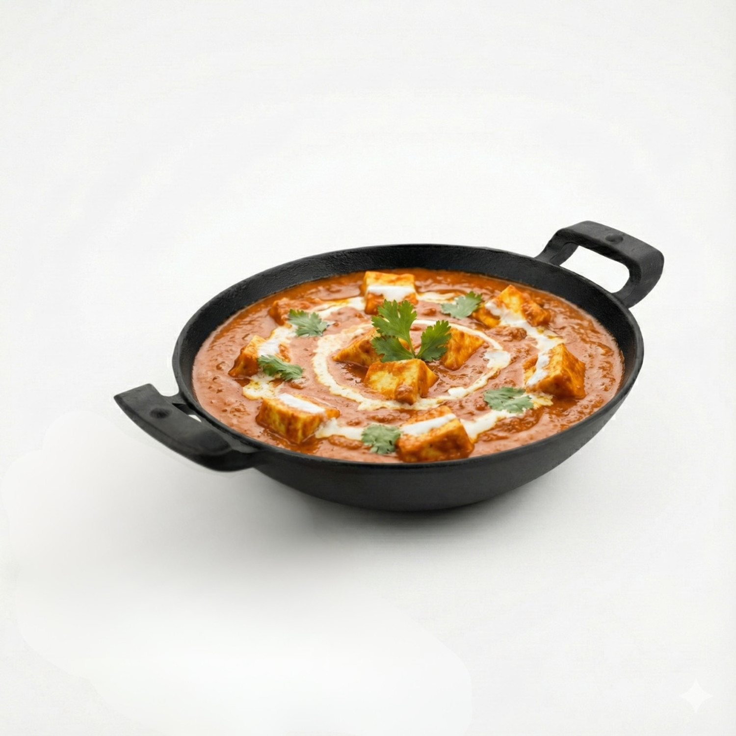 Image of Human Hydro Cast Iron Combo - 30cm Tawa, 25cm Fry Pan, 26cm Kadai With Wooden Spatula Induction Bottom Cookware Set