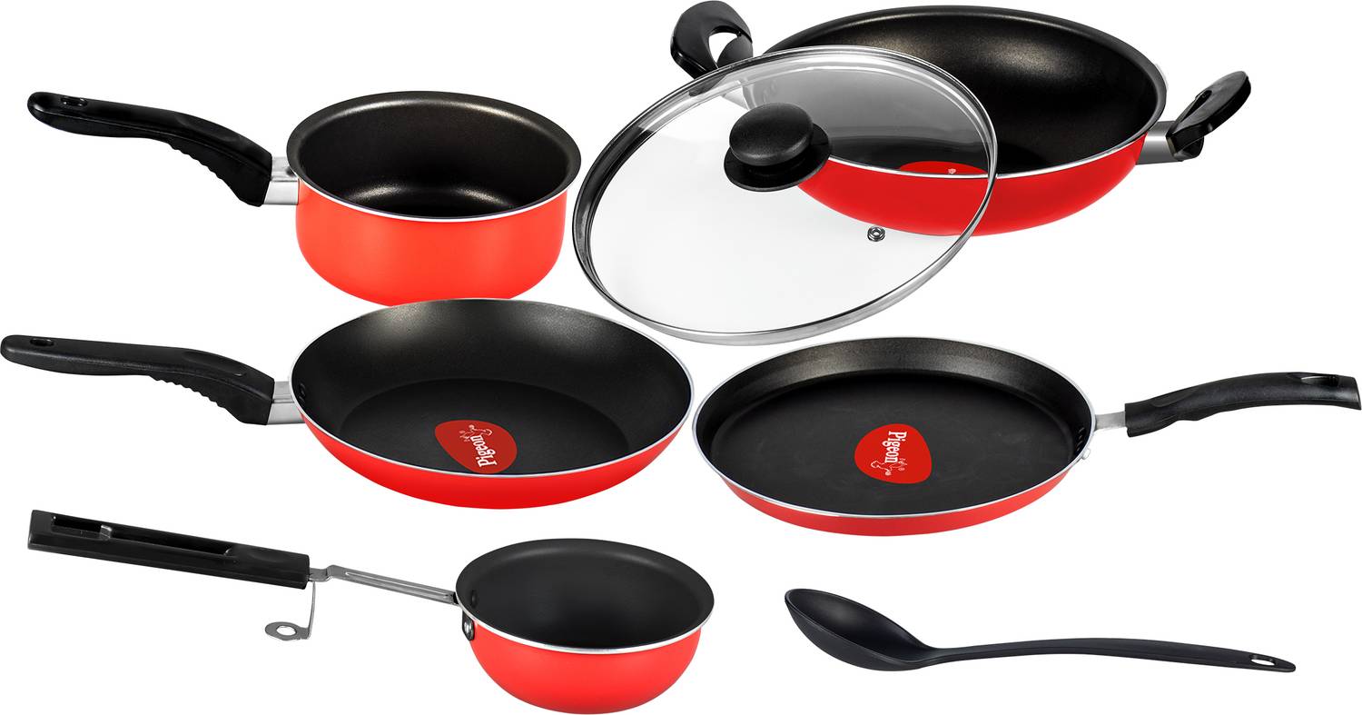 Pigeon Non- stick cookware- Favourite 7Pcs Gift set Cookware Set