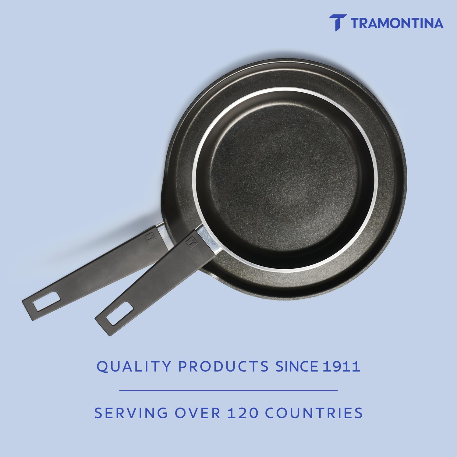 Image of Tramontina Induction Bottom Non-Stick Coated Cookware Set