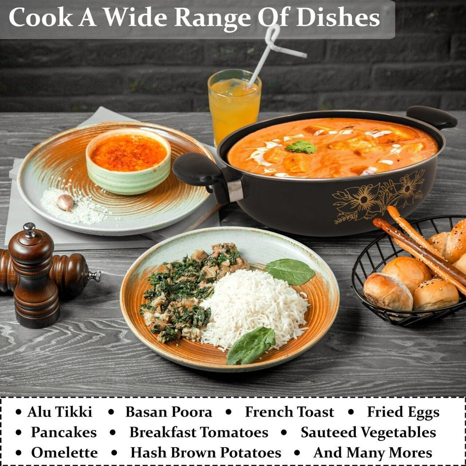 Image of Kashvi NEW25 Kl029 Non-Stick Coated Cookware Set