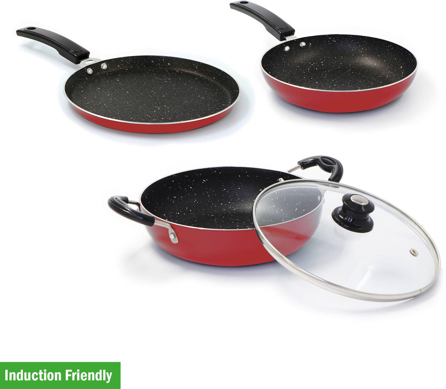 Flipkart SmartBuy Induction Bottom Cookware Set of 3