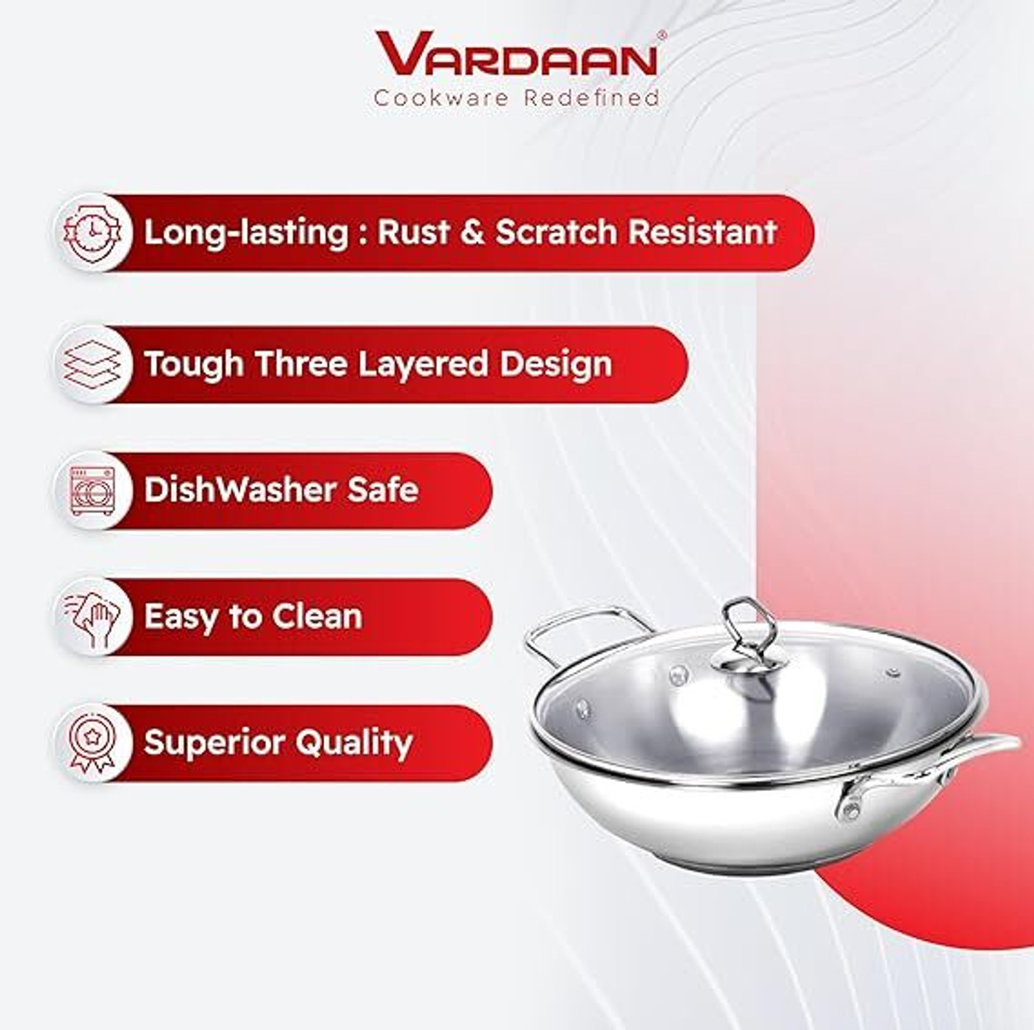 Image of Vardaan Non-Stick Coated Cookware Set