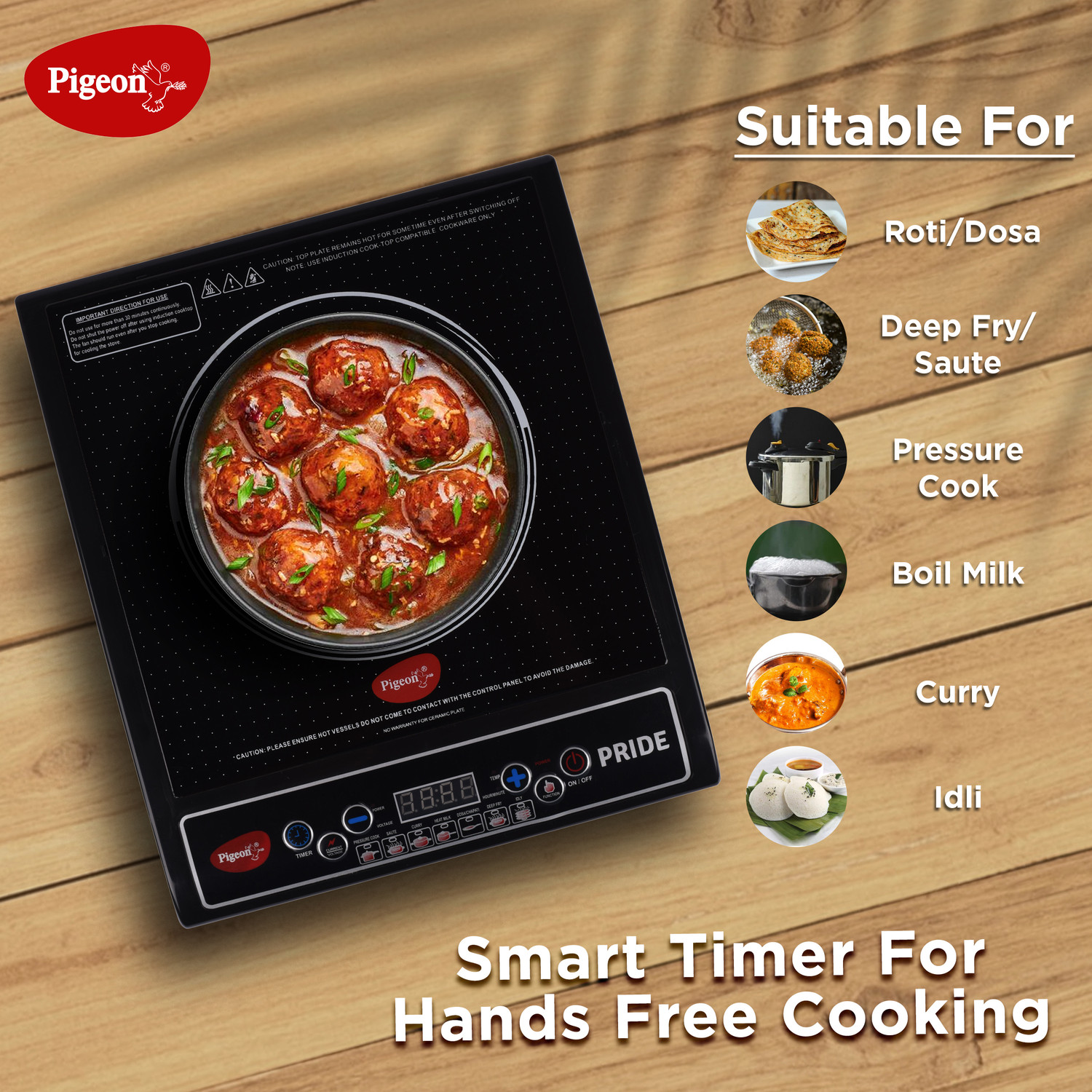 Image of Pigeon Induction Bottom Non-Stick Coated Cookware Set