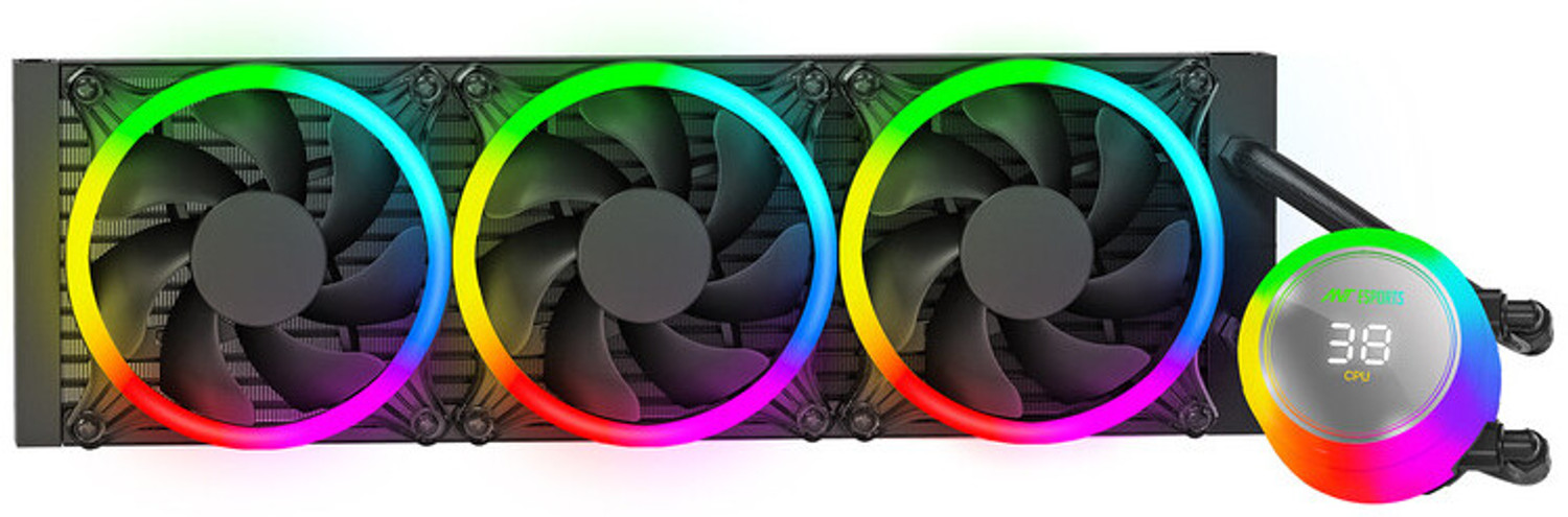 Image of Ant Esports ICE Chroma 360 ARGB 360mm ARGB Liquid Liquid Cooling Cabinet Cooler