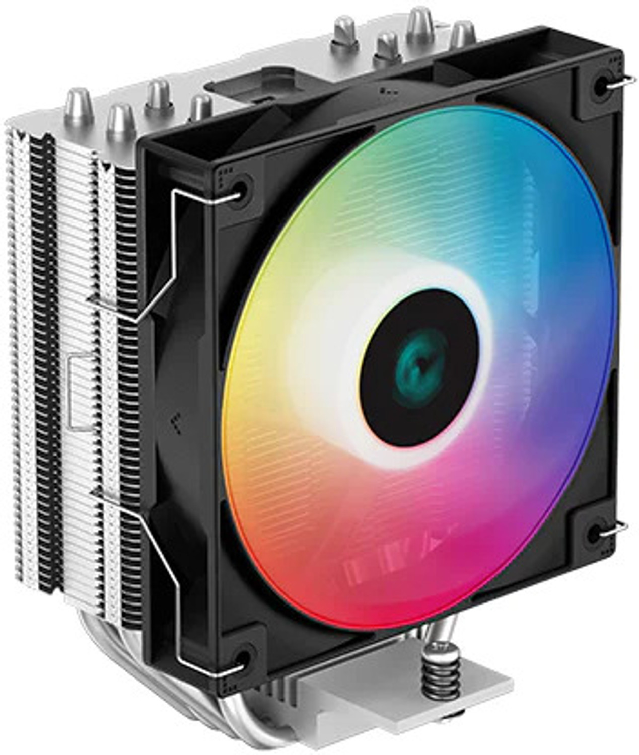 Image of Deepcool AG400 LED Single Tower 120 mm CPU Air Cooler Fan with Heat Sinks Cabinet Cooler