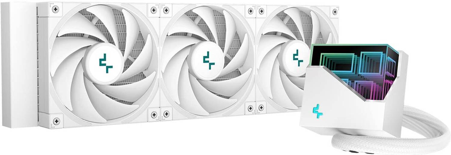 Deepcool LT720 WH 360 mm High-Performance CPU Liquid Cooler I AIO