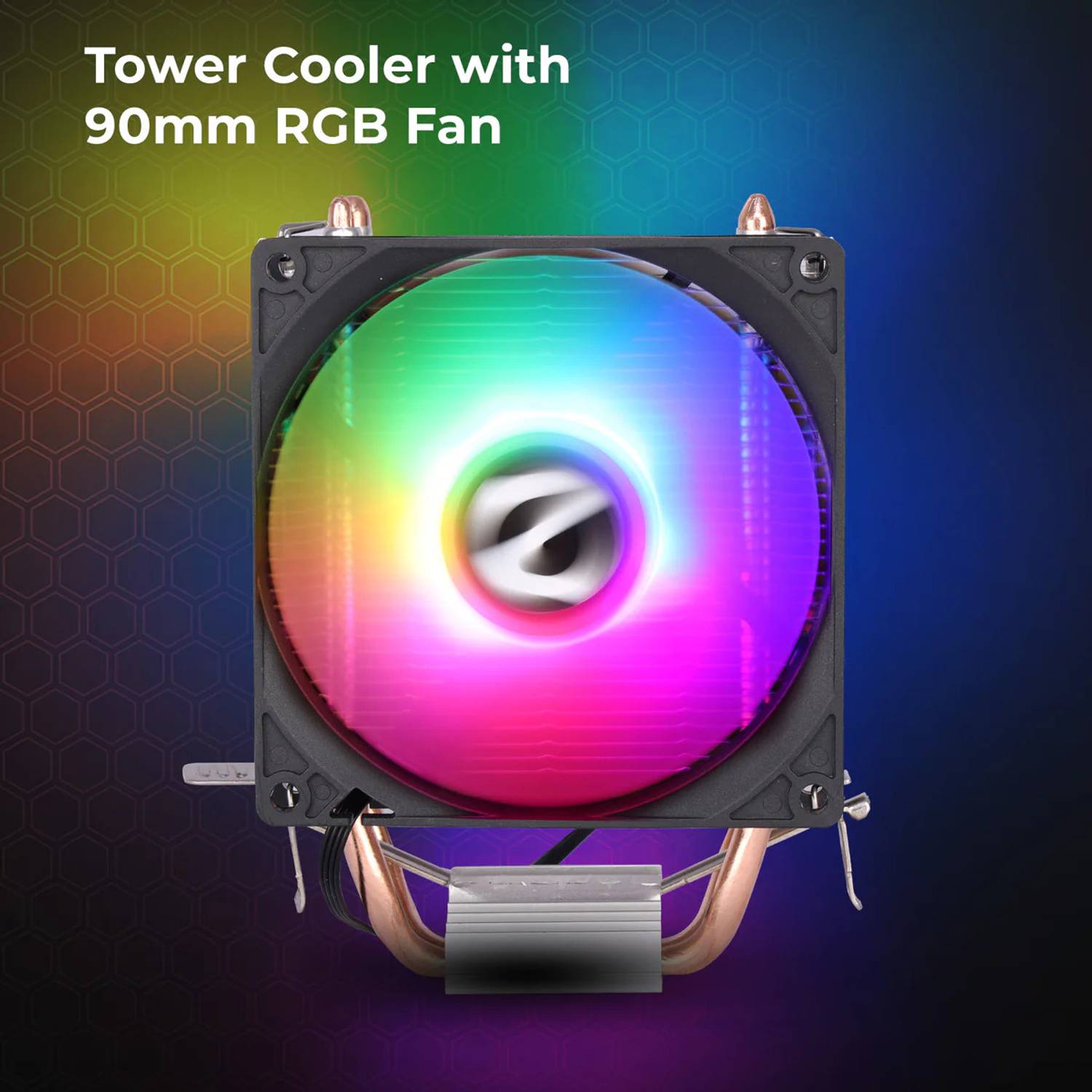 ZEBRONICS Zeb-FC230A 90mm RGB Fan - Image 3