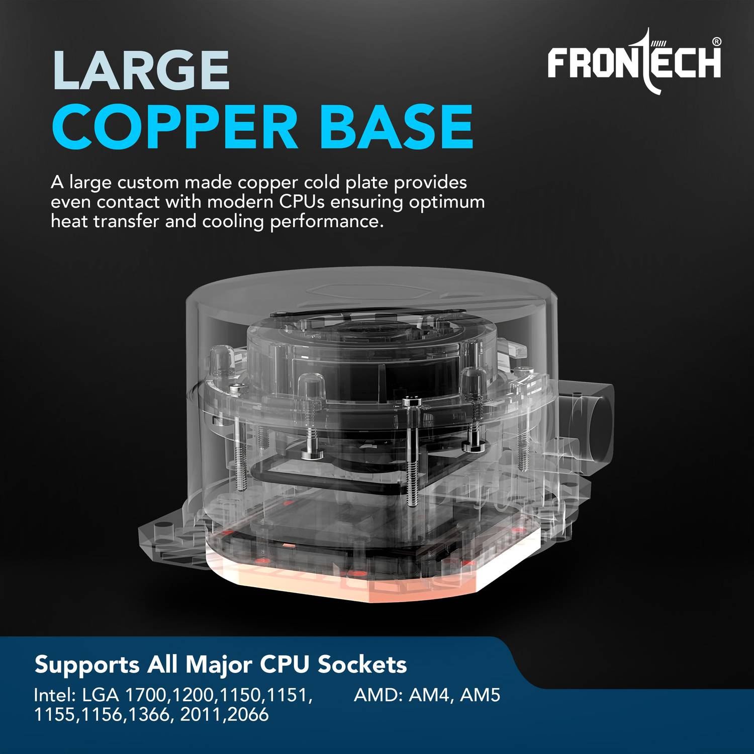 Frontech 360mm AIO Liquid Cooler - Image 5