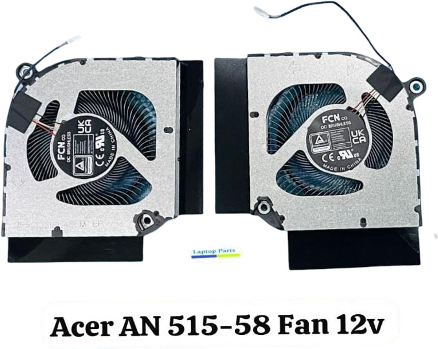 Image of us info CPU + GPU Cooling Fan for Ace r Nitro5 AN515-58 AN515-46 N22C1 AN517-55 12V FAN Cooling Fan Laptop Cooler