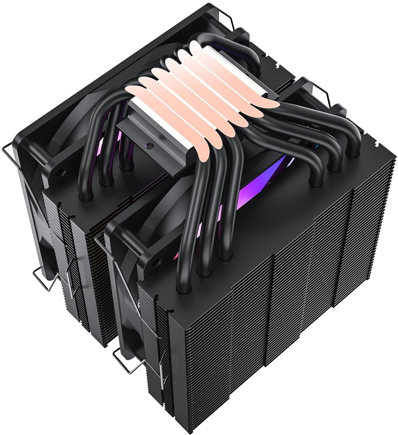 Image of Ant Esports ICE C621 CPU Fan with ARGB LED PWM Dual Fan CPU Cooling Fan Cabinet Cooler