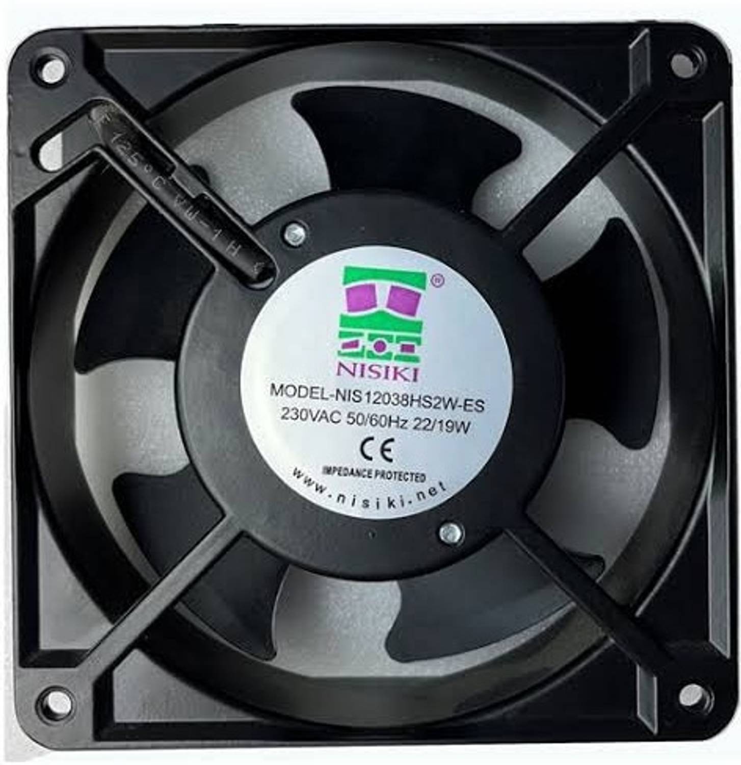 Enormity NISIKI NIS12038HS2W-ES 230V AC 50/60Hz 22/19W Air Cooling