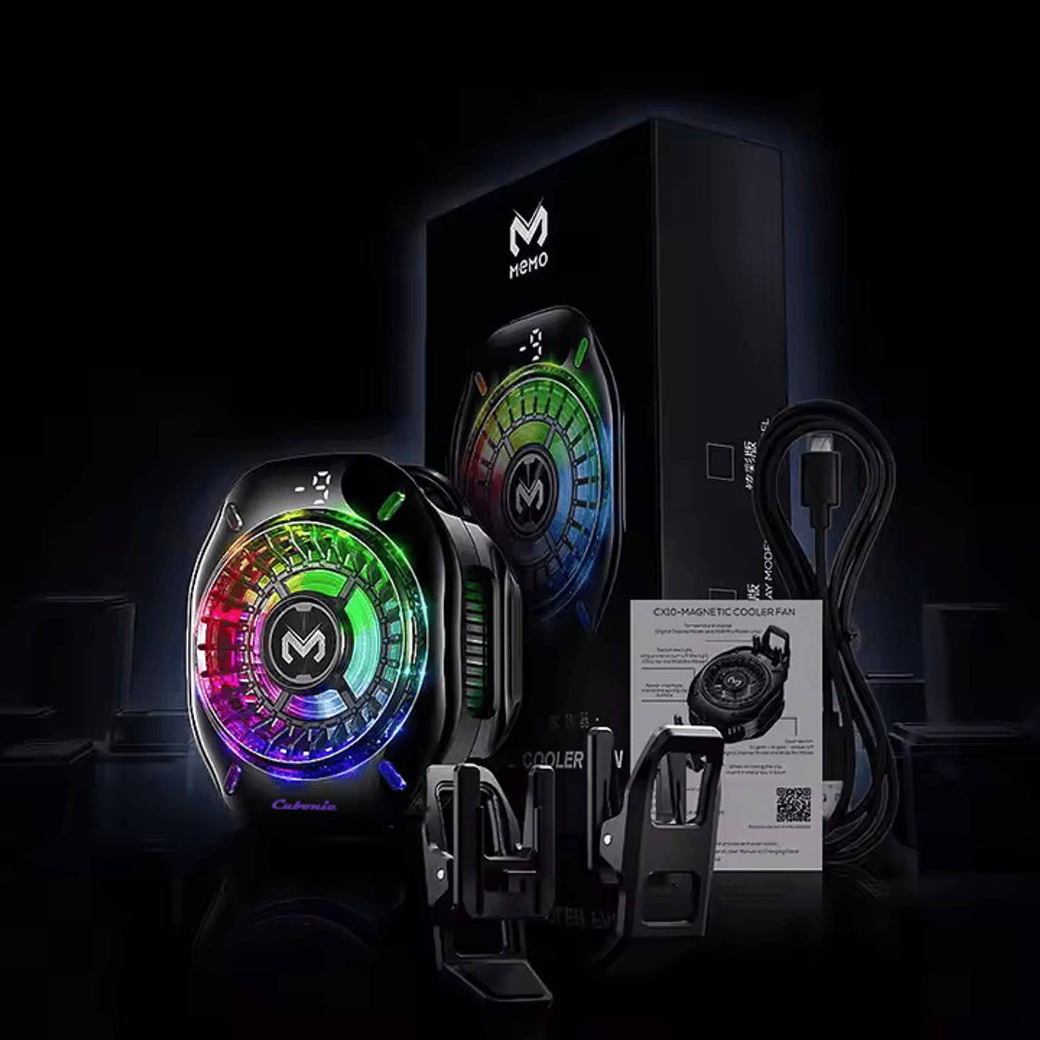 Cubonic X Memo CX10 FrostCore RGB Fan - Image 3