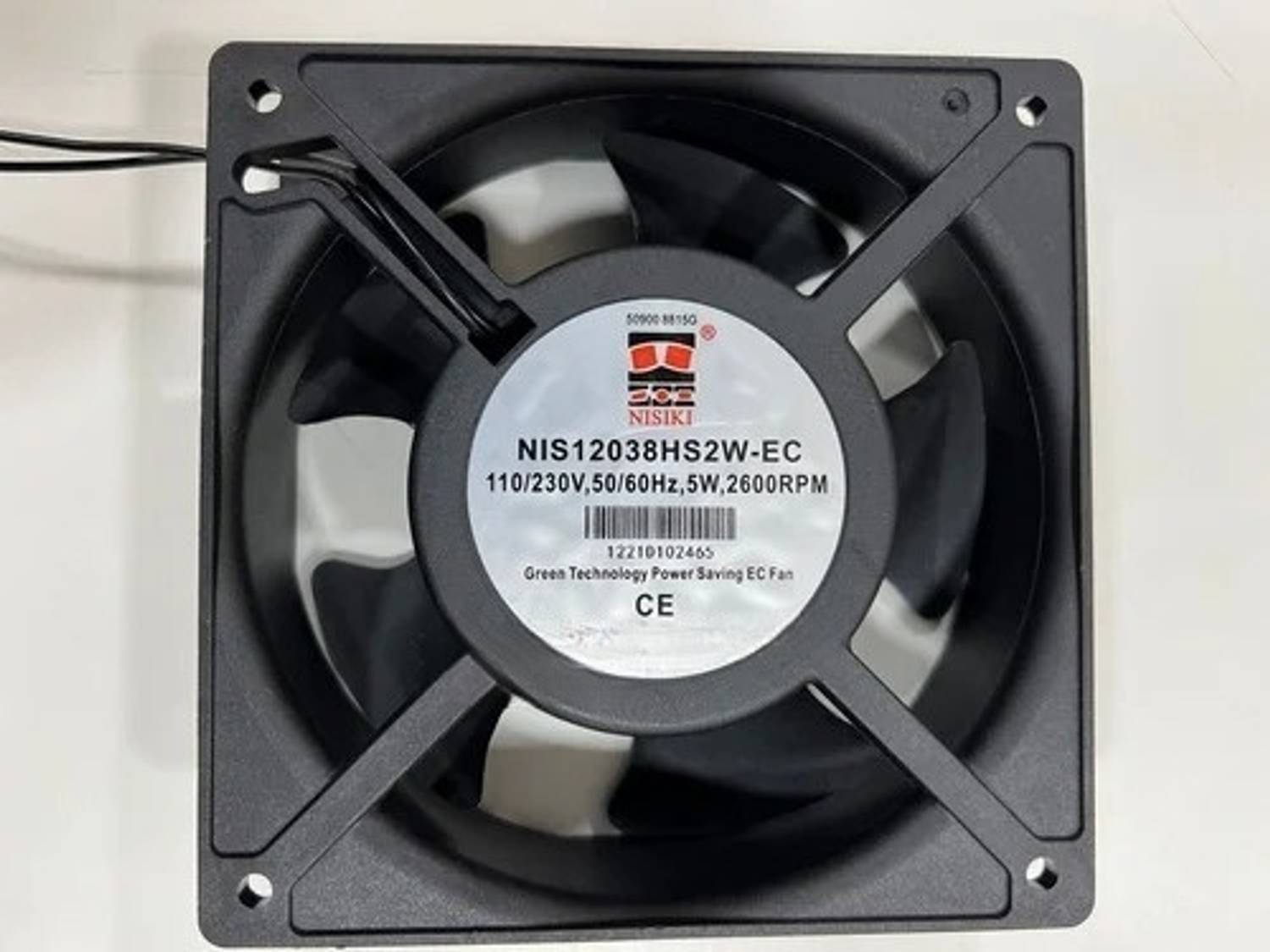 Enormity Nisiki NIS12038HS2W-ES Axial Fan, 230V AC, 5W DC Cooling