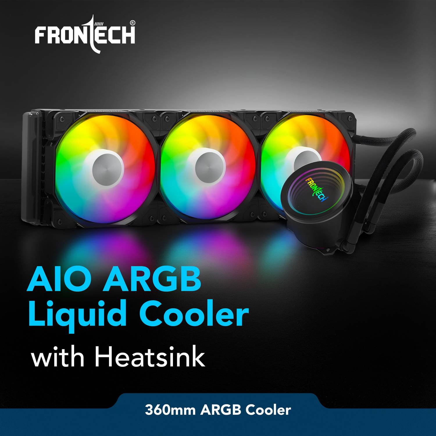 Frontech 360mm AIO Liquid Cooler - Image 2