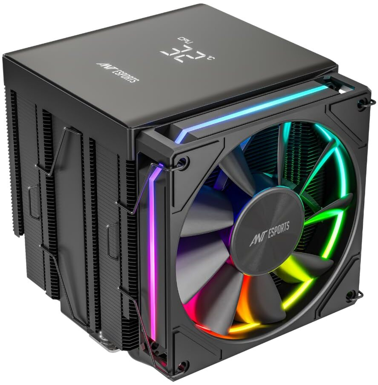 Image of Ant Esports V8 Digital Fan with Heat Sinks & Pipes Cabinet Cooler