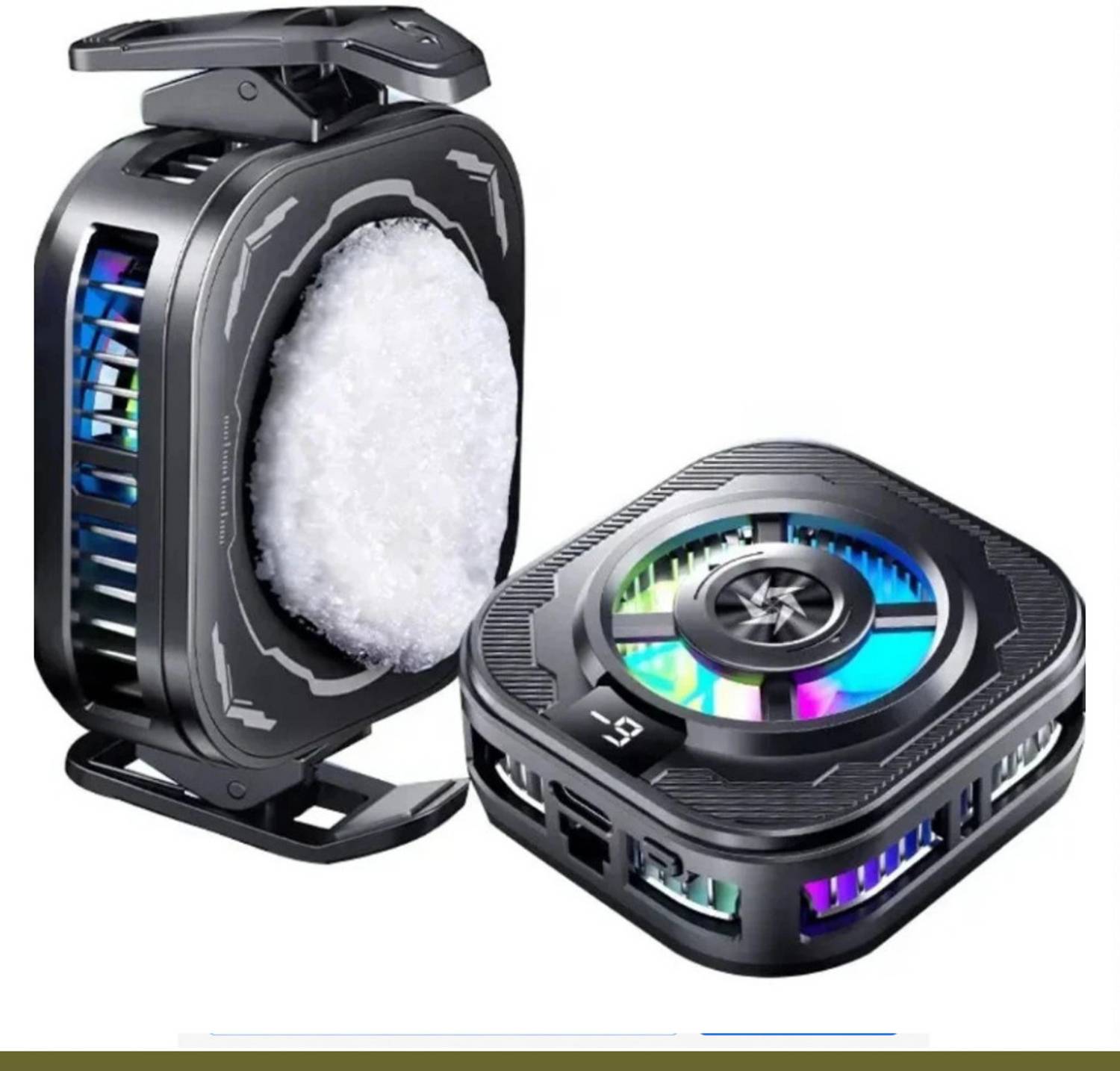 MDPB SL39 Portable Semiconductor Radiator Mobile Heating Cooling@932 1 Fan Ergonomic Cooling Pad